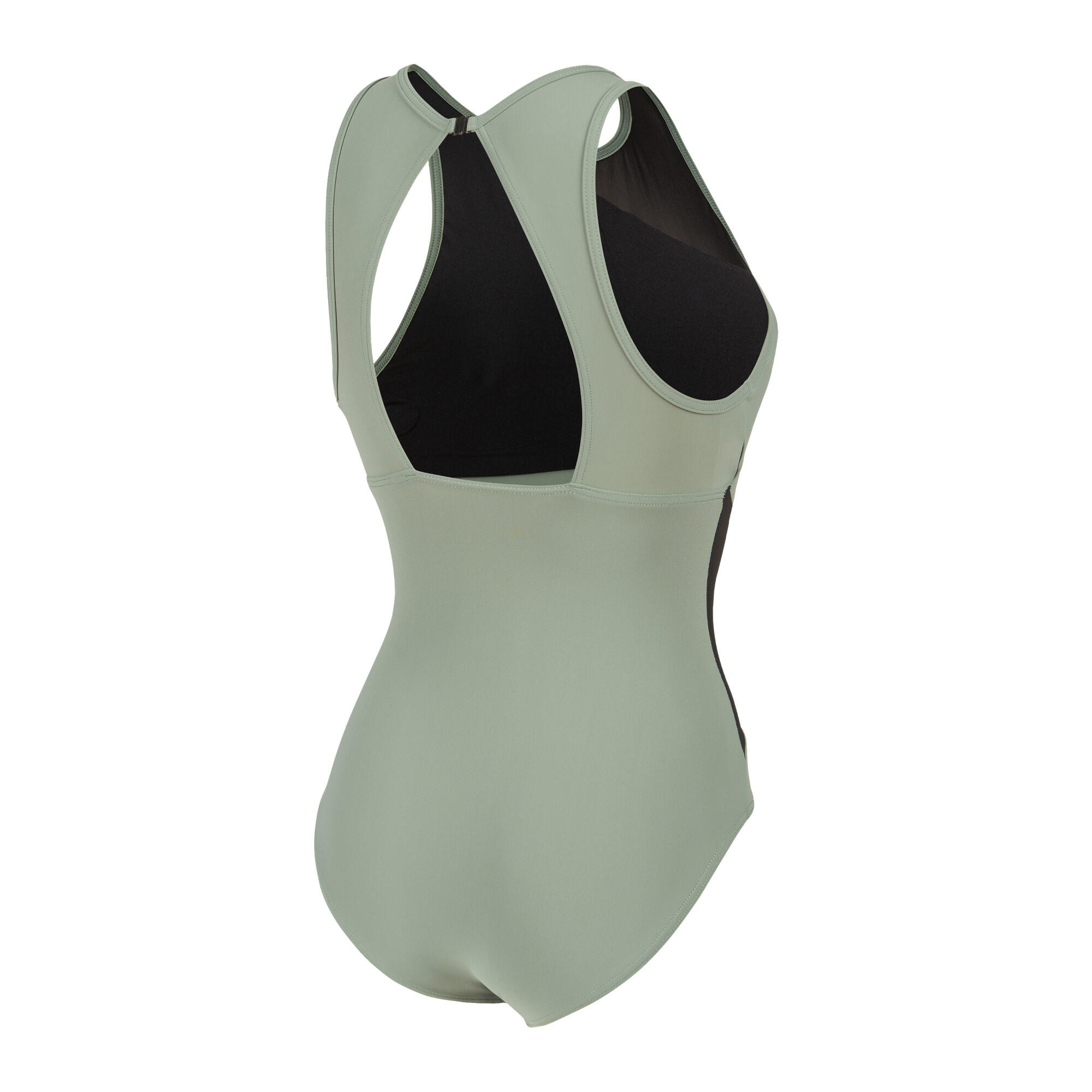 Maillot de bain une-pièce Femme - Mesh Angle Vent Back B 10/12