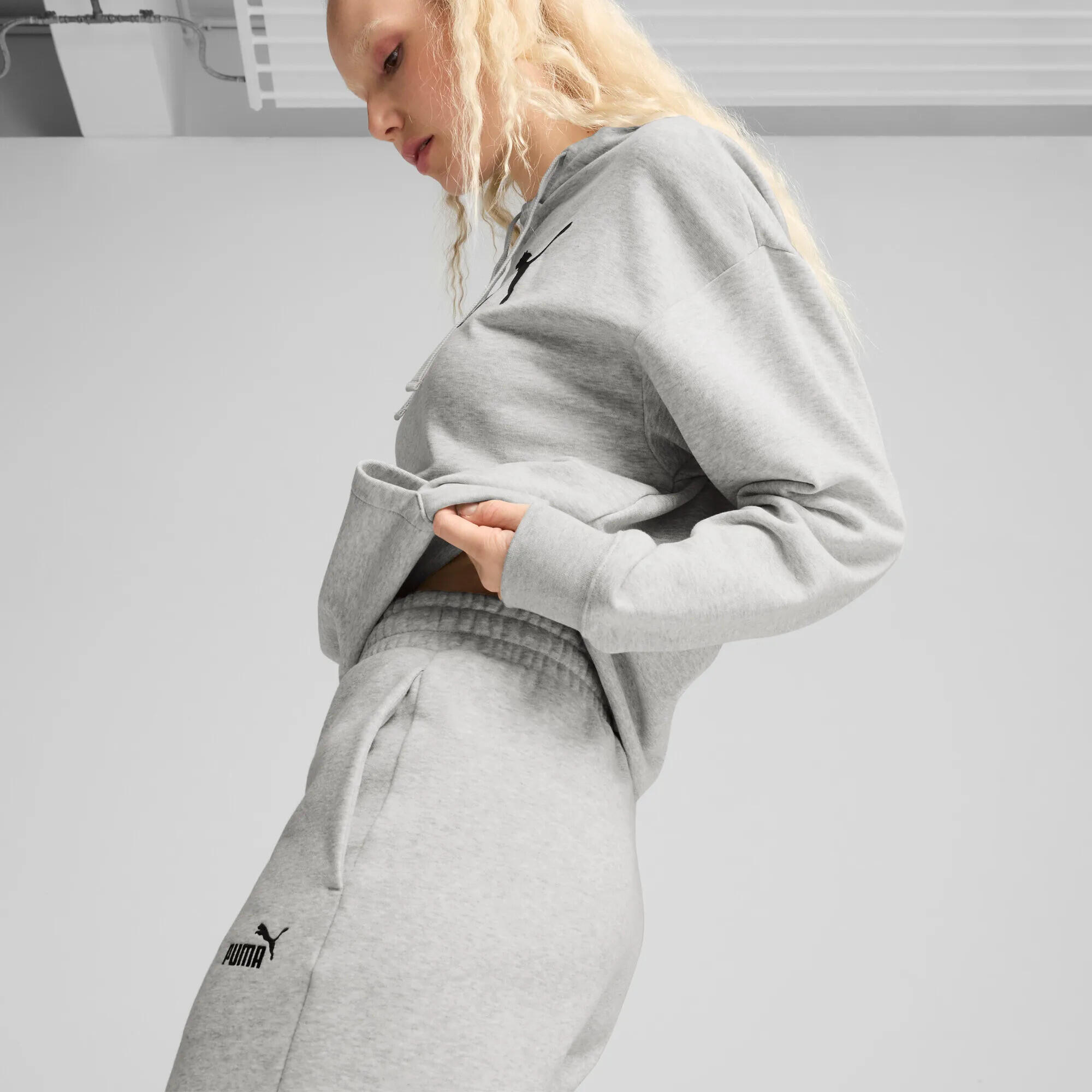 ESS Small No. 1 Logo Comfort Hochgeschnittene Jogginghose Damen PUMA 11/12
