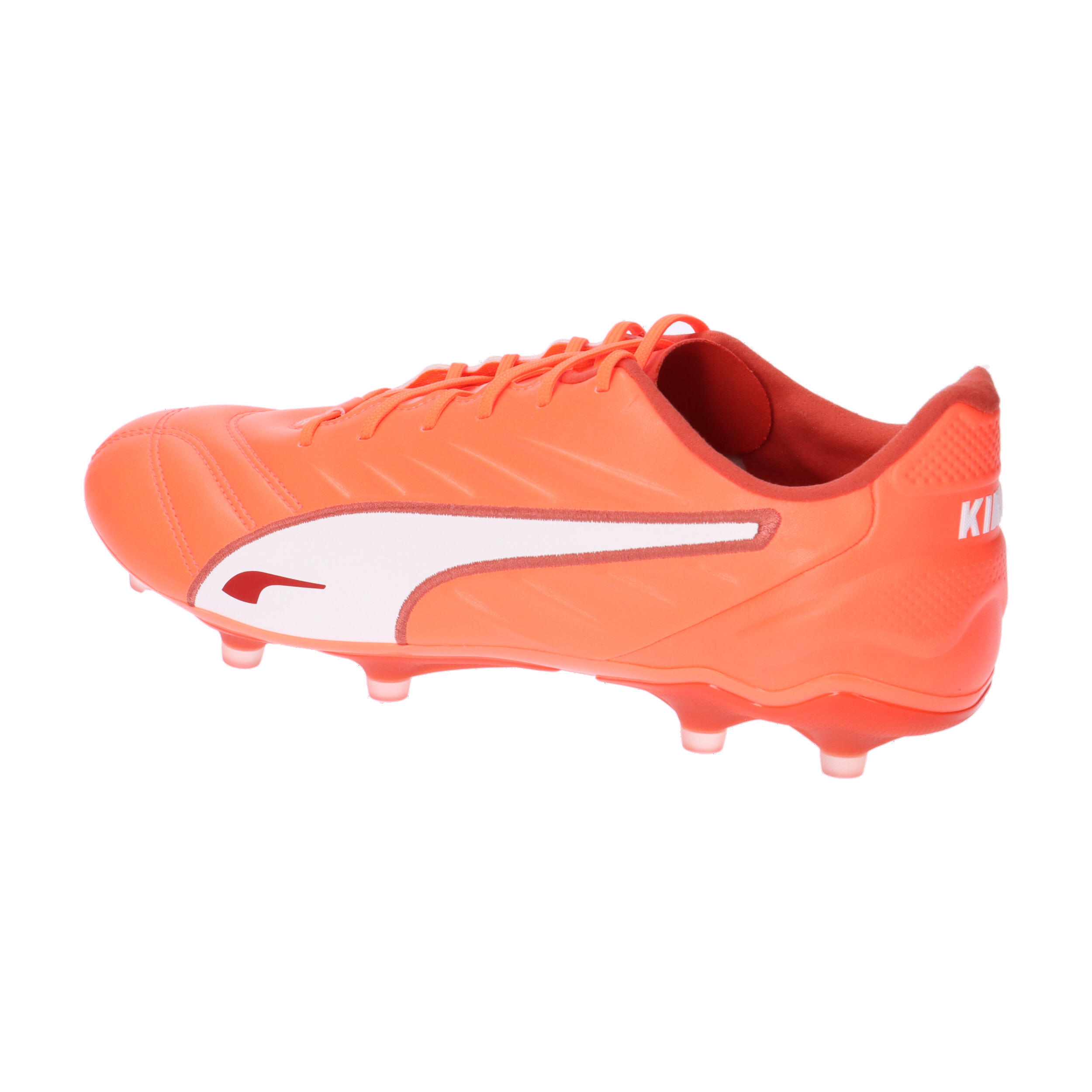 Buty piłkarskie KING Pro FG/AG PUMA Glowing Red White Fire 11/15