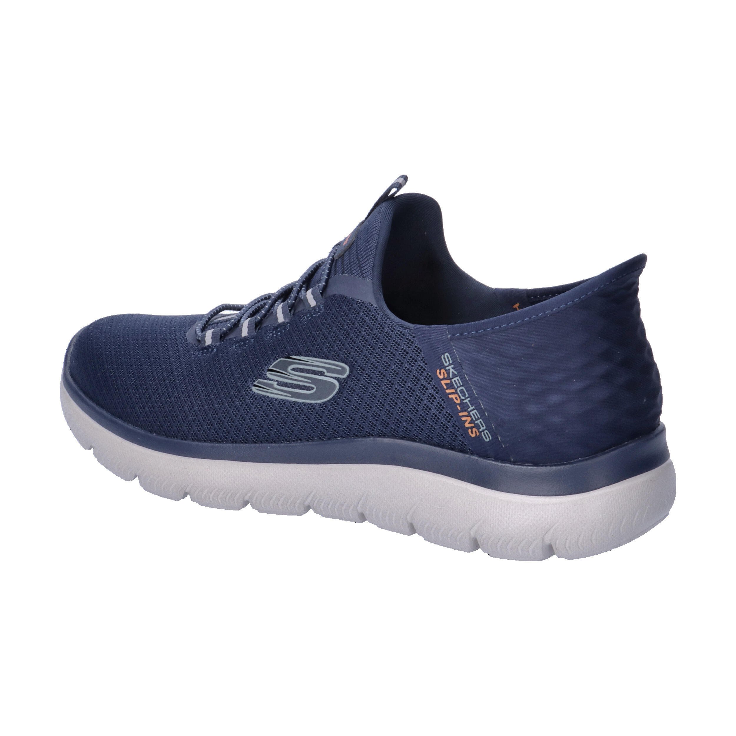 Skechers Sport Herren SUMMITS HIGH RANGE Sneakers Slip ins Vegan 232457 blau 11/15