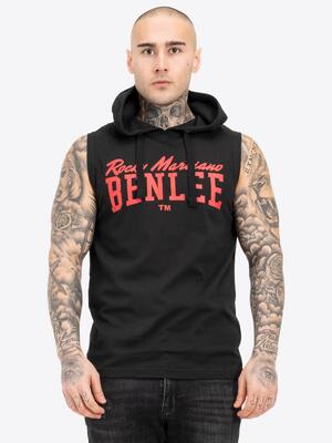 Benlee heren mouwloos t-shirt met capuchon regular fit darry