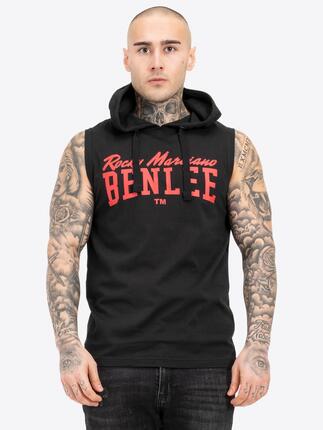 BENLEE Heren mouwloos T-shirt met capuchon regular fit DARRY