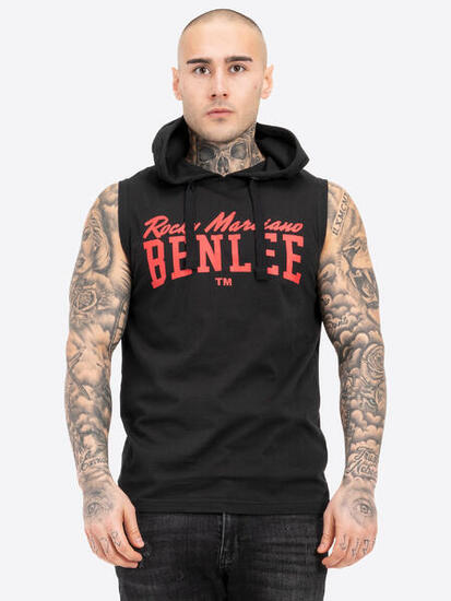 BENLEE Heren mouwloos T-shirt met capuchon regular fit DARRY