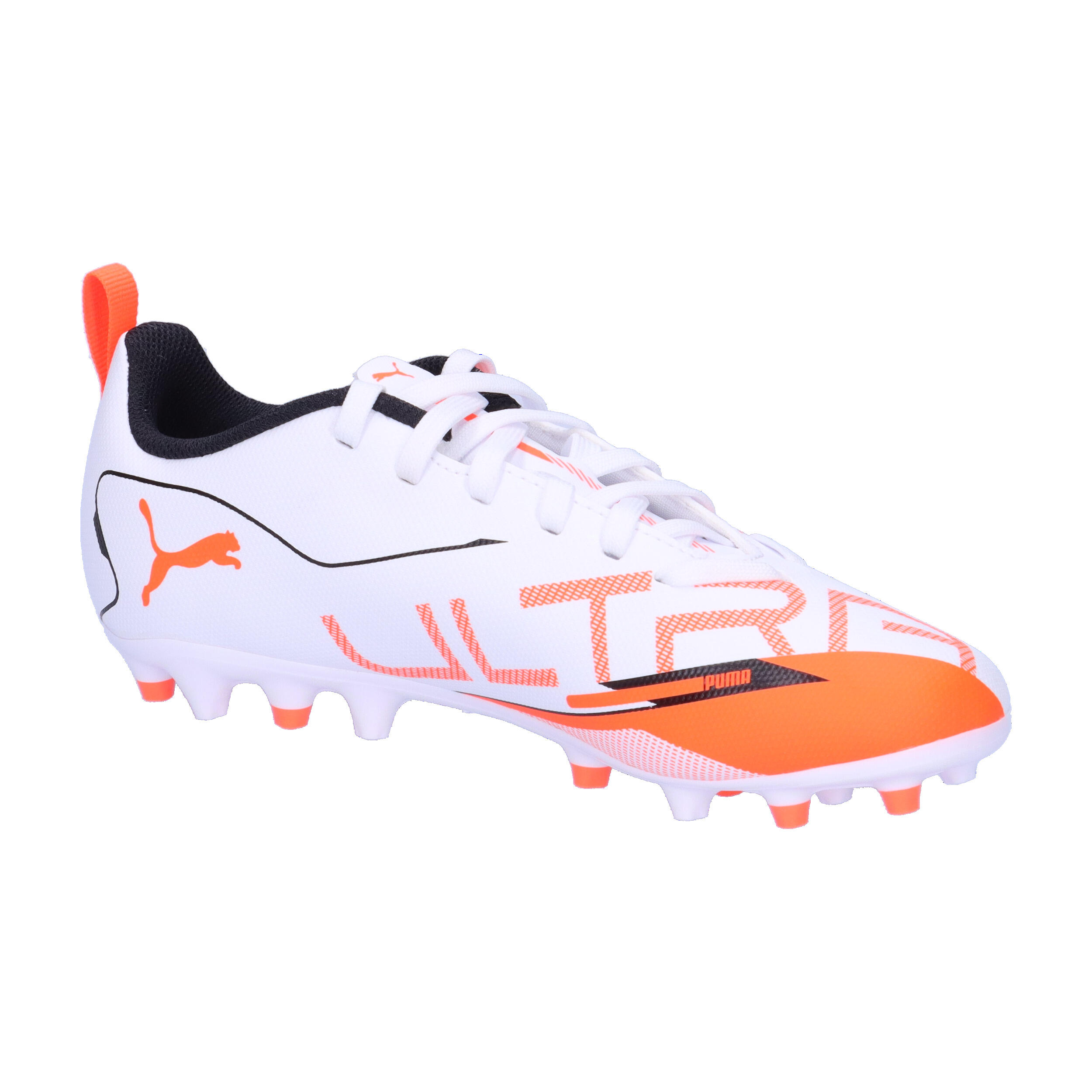 PUMA ULTRA 5 PLAY MG Jr. White 108329 01. Botas de fútbol Junior 8/15