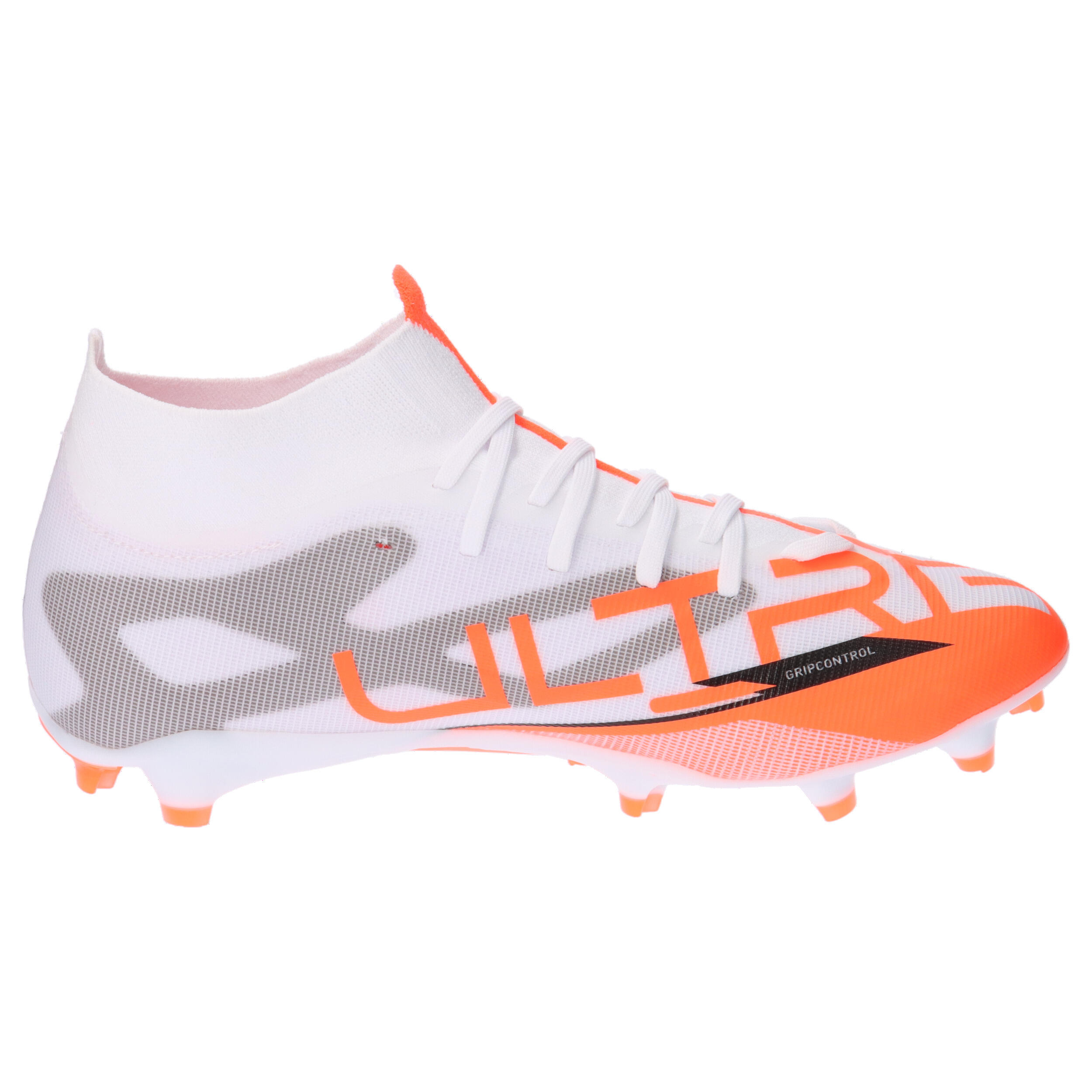 Damen Unisex Künstlicher Boden Fußballschuhe "Ultra 5 Match+" Herren Weiß/Rot 7/15