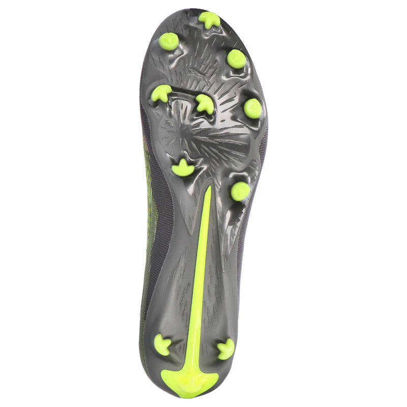 Ghete de fotbal bărbați PUMA Ultra 5 Match+ FG/AG matte aged alert/puma aged