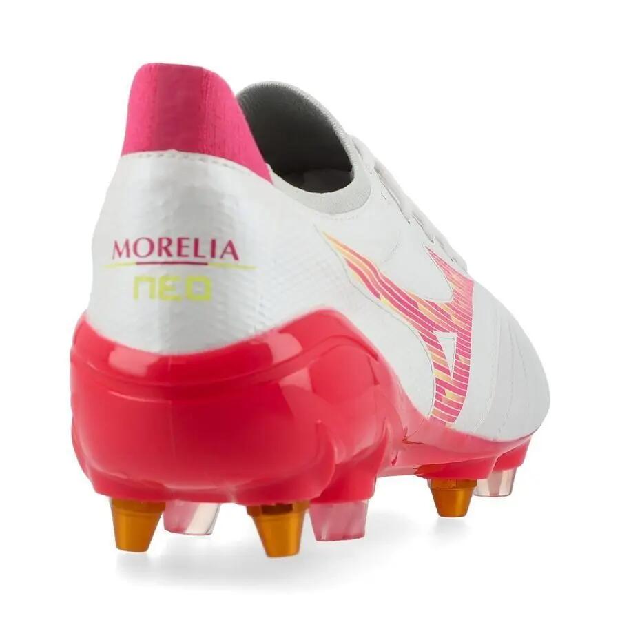 Mizuno Morelia Neo IV B Elite Mix Blanco y Rosa 6/7