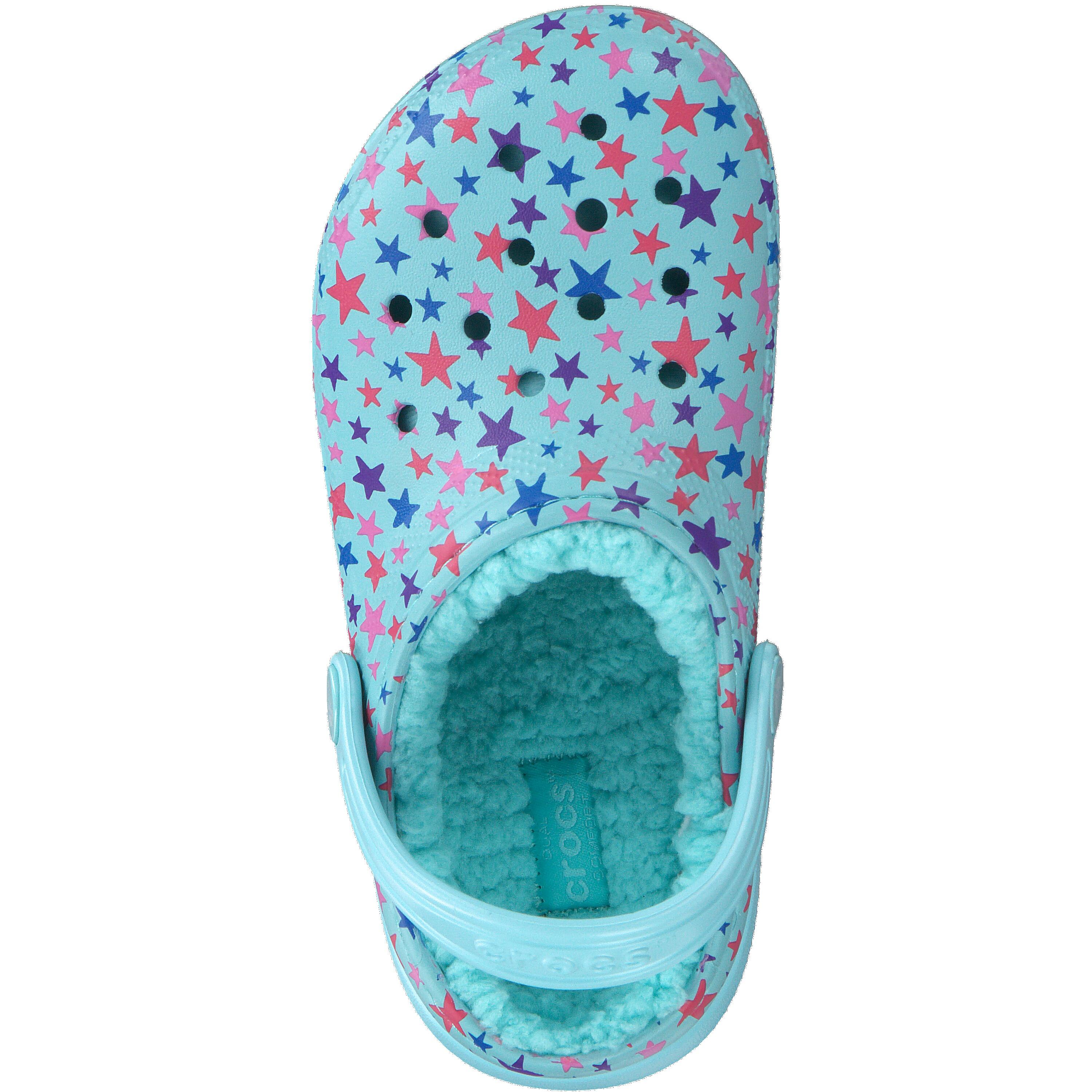 Crocs Kinder Schuhe Classic Printed Lined Clog K 205815 5/15