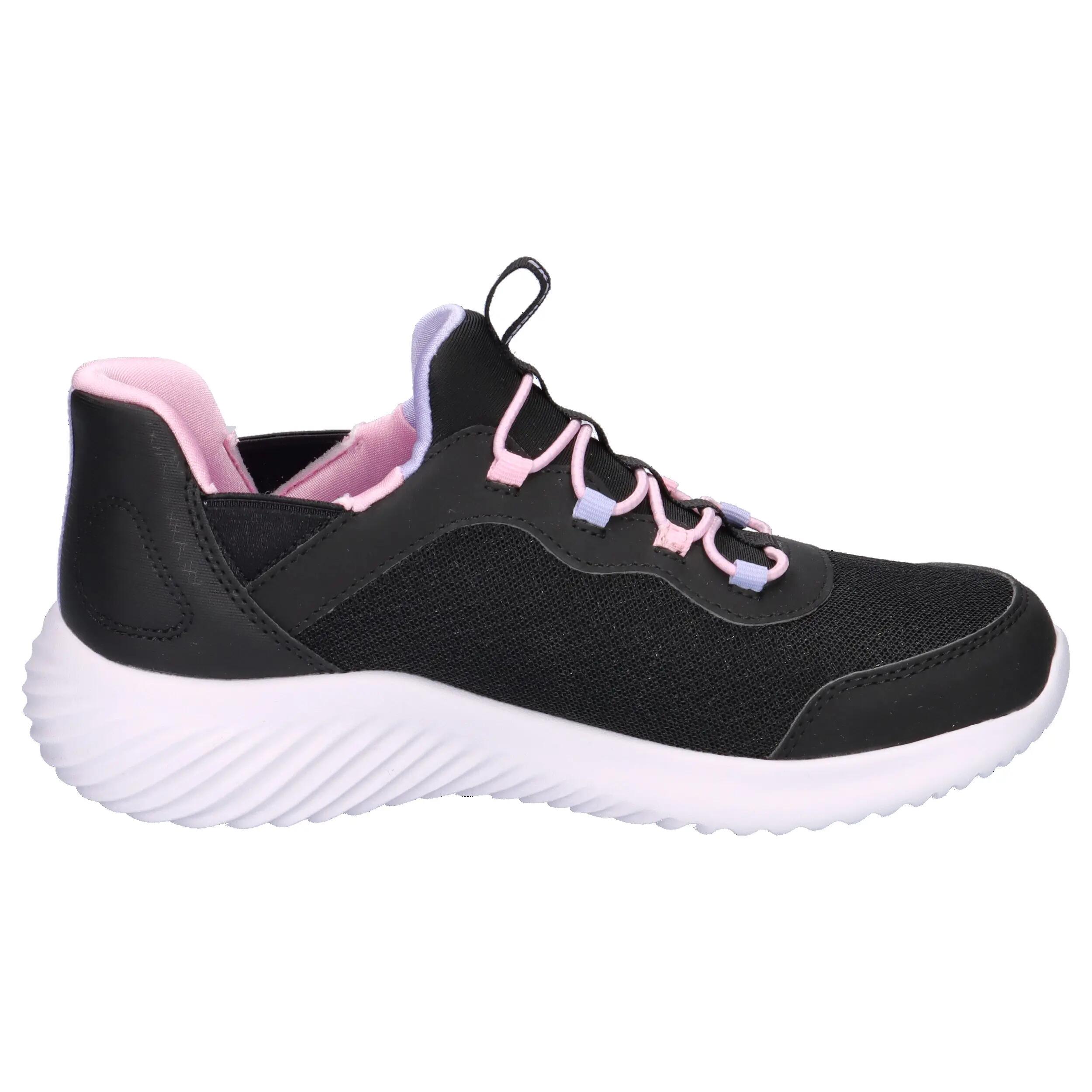 Buty SKECHERS BOUNDER - SIMPLE CUT SLIP-INS Czarny 7/15
