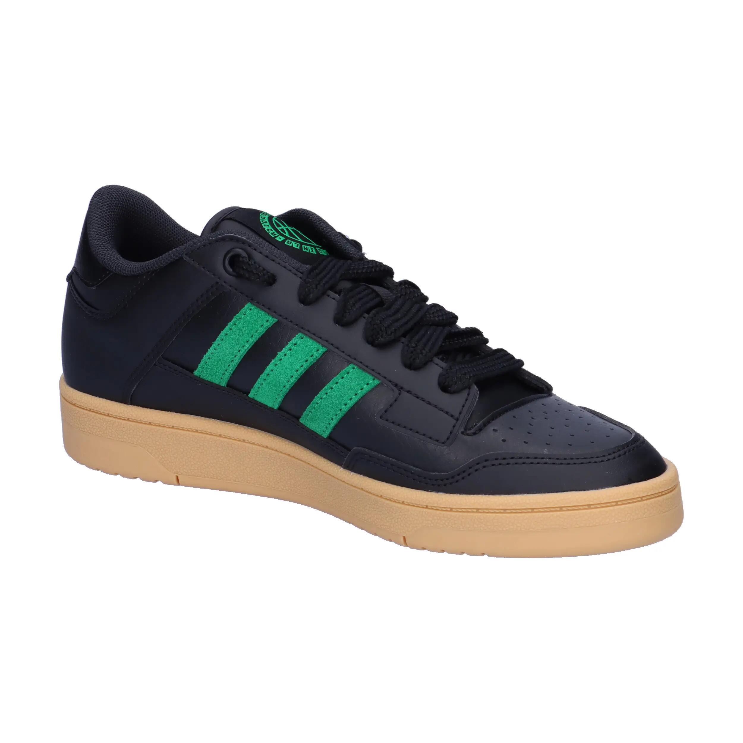 Buty Adidas Rapid Court Low Czarno/Zielono/Braun 8/15