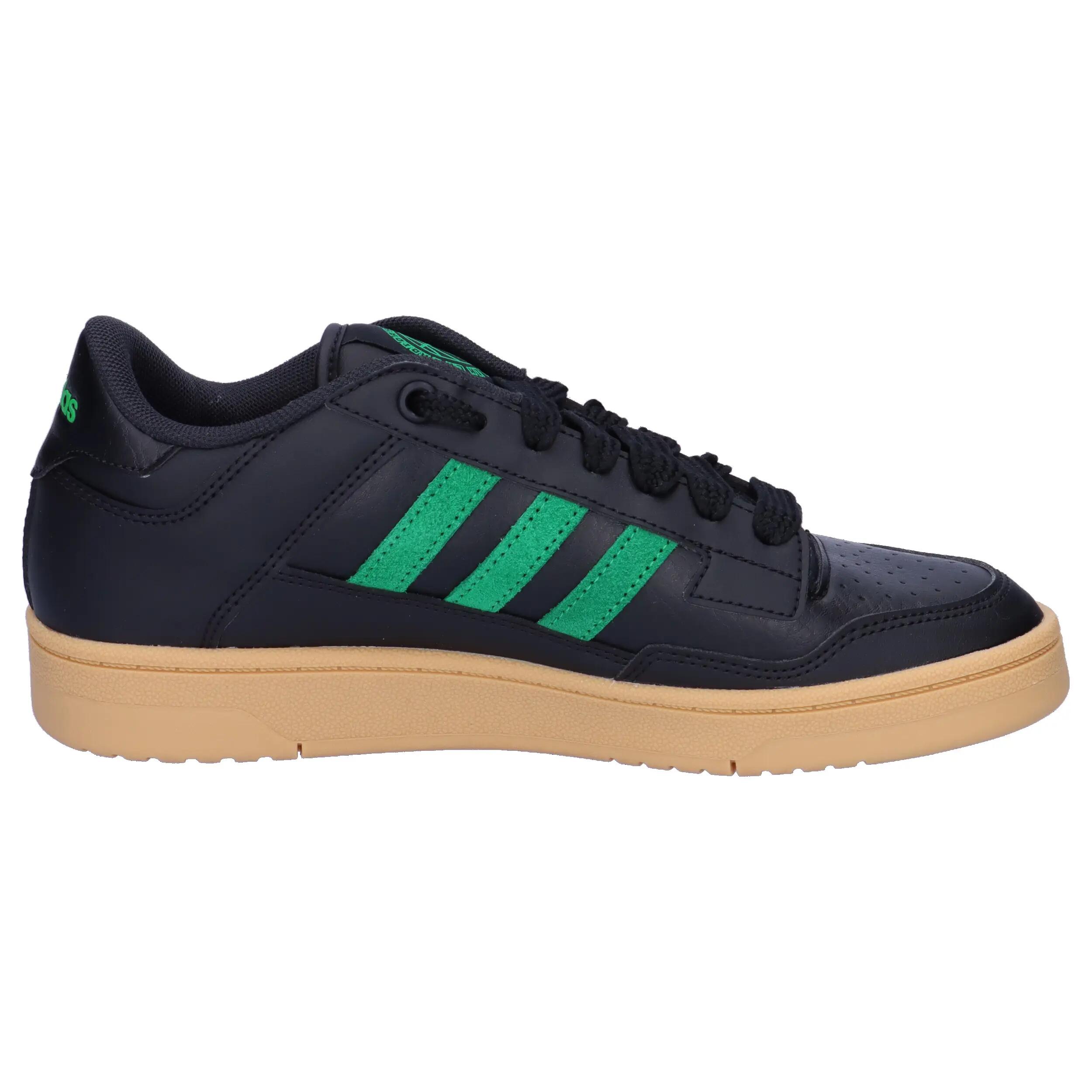 Buty Adidas Rapid Court Low Czarno/Zielono/Braun 7/15
