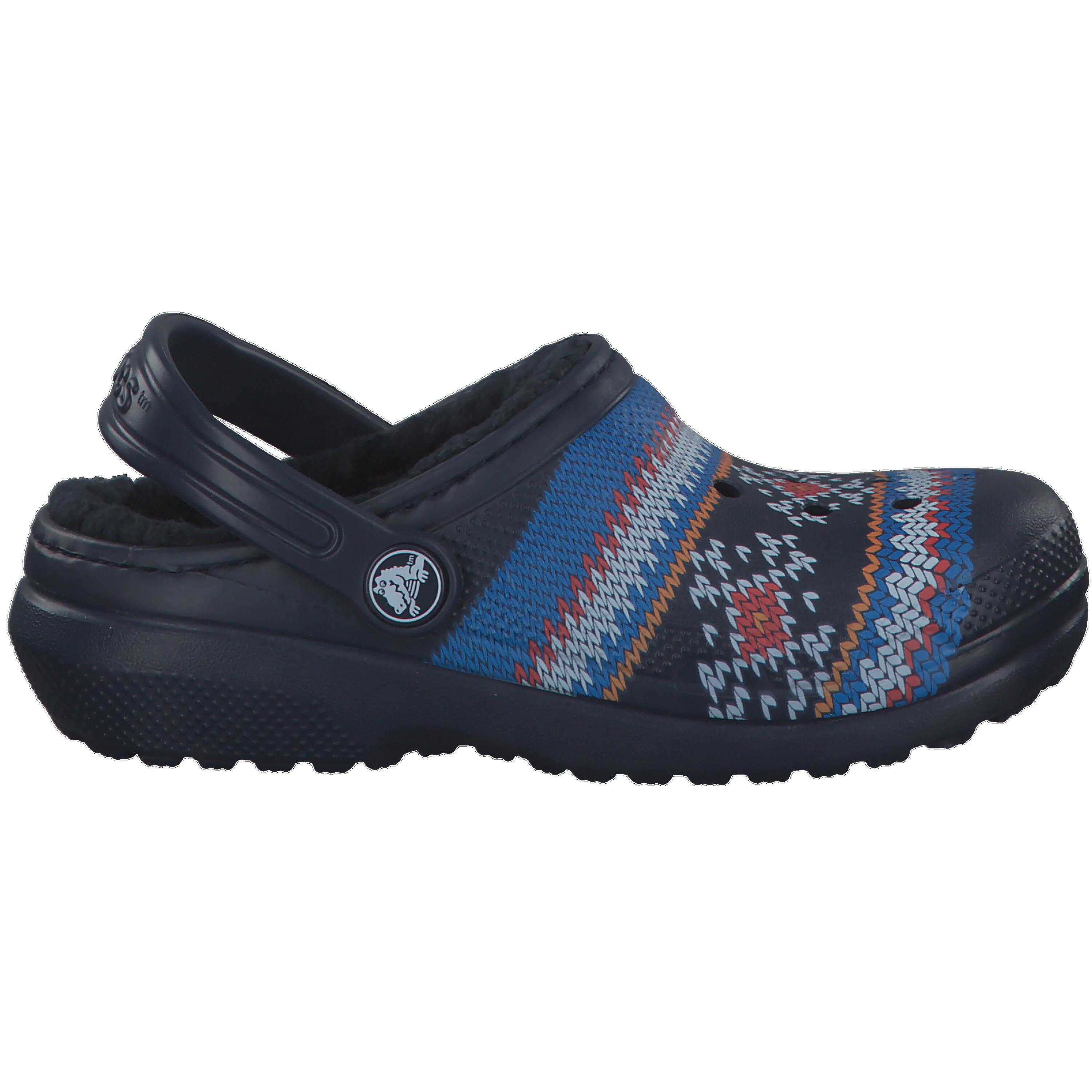 Crocs Kinder Schuhe Classic Printed Lined Clog K 205815 7/15