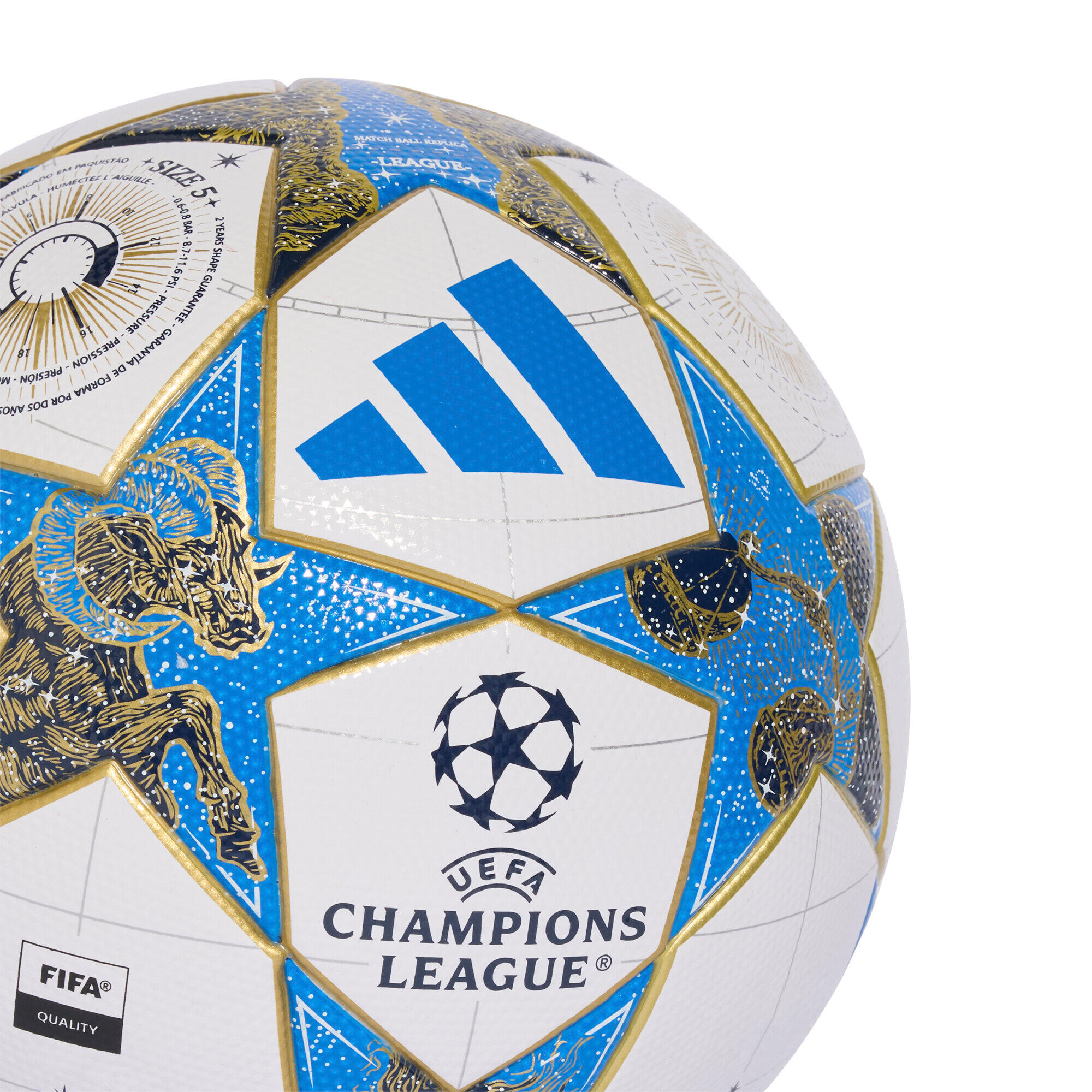 Míč ligové fáze UCL League 25/26 7/8