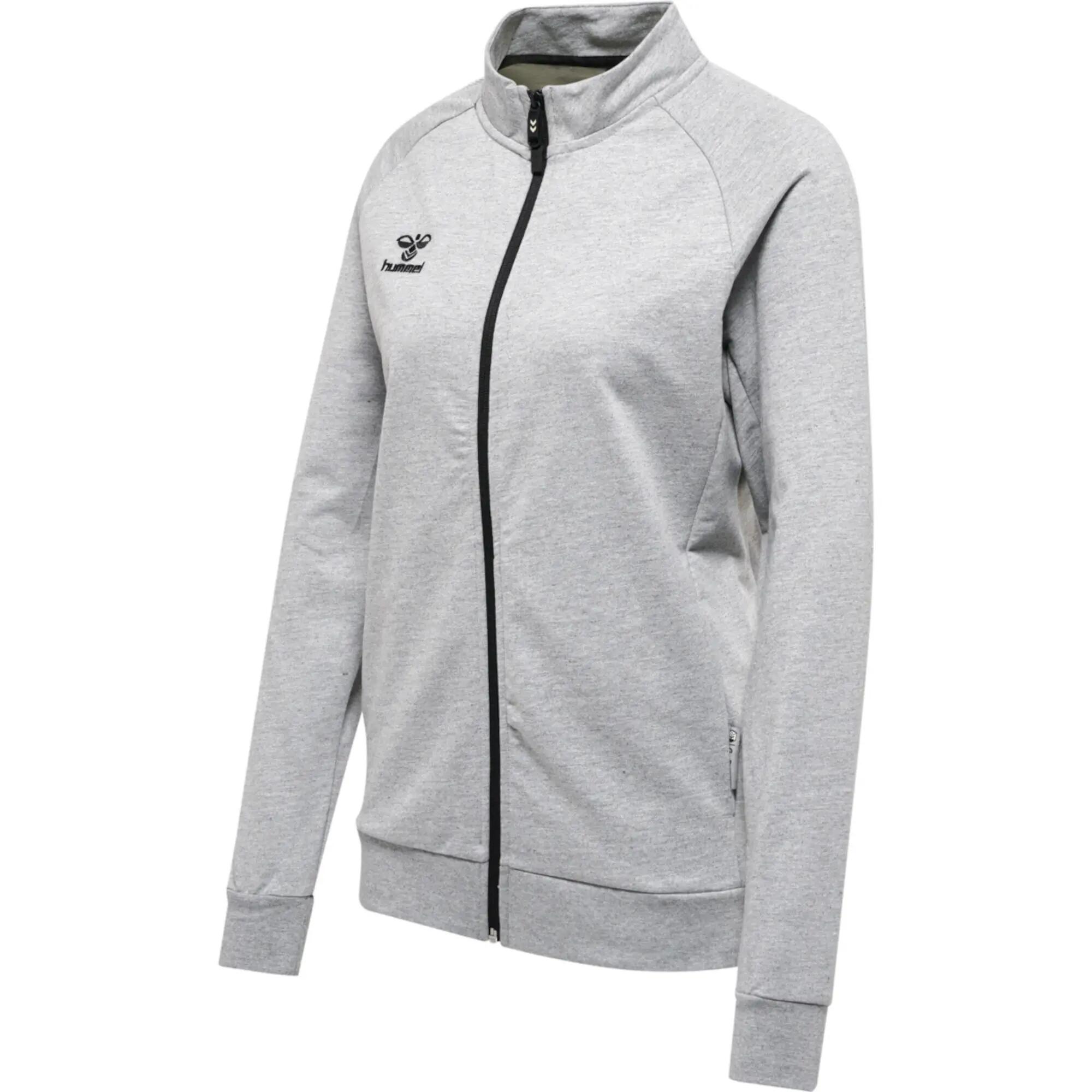 Damska bawełniana bluza dresowa zapinana na zamek Hummel Move Grid 9/10