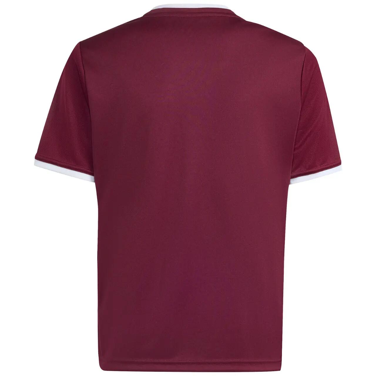 ADIDAS, maillot de football enfant, Climacool, BORDEAUX 3/12