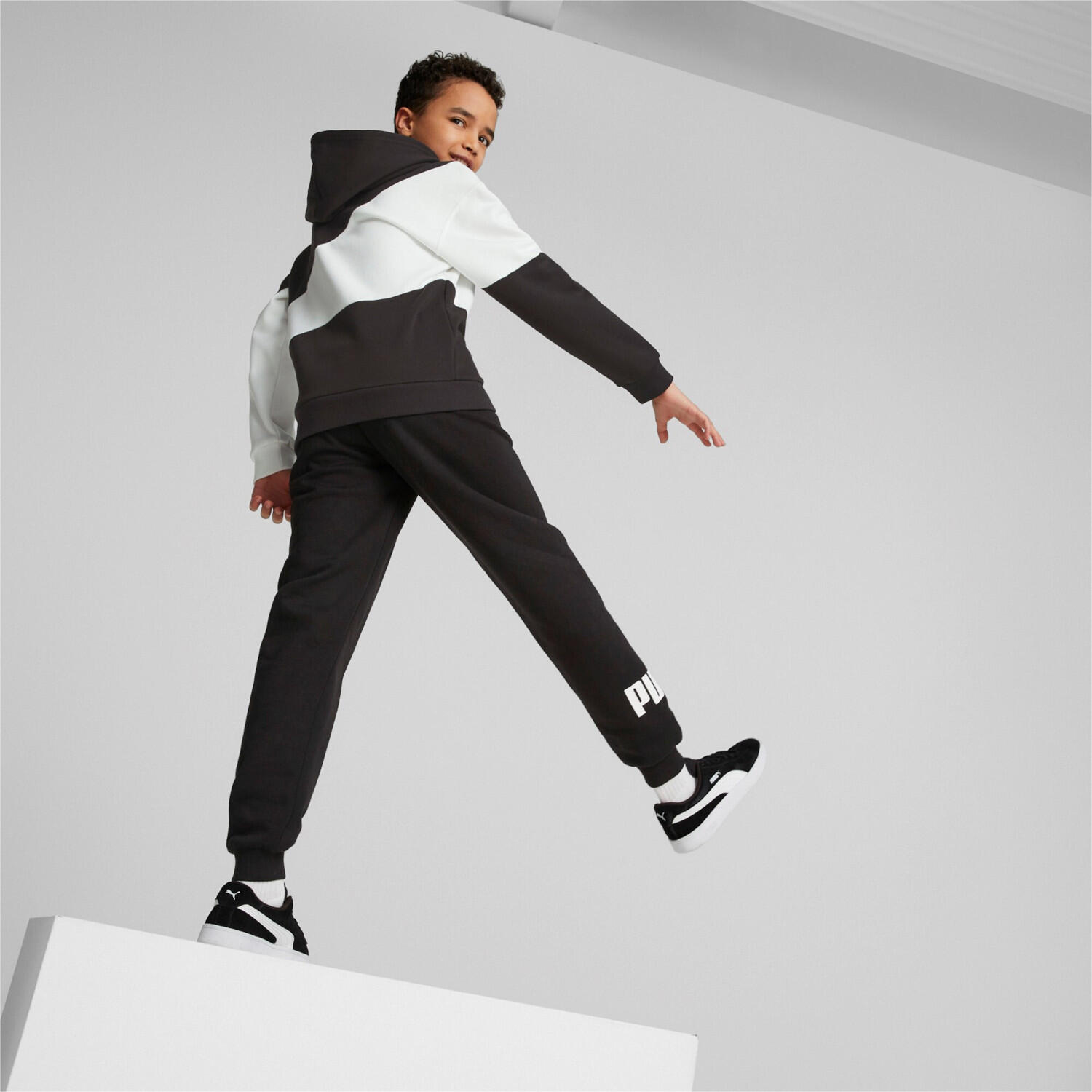 POWER CAT Hoodie Jungen PUMA Black 10/10