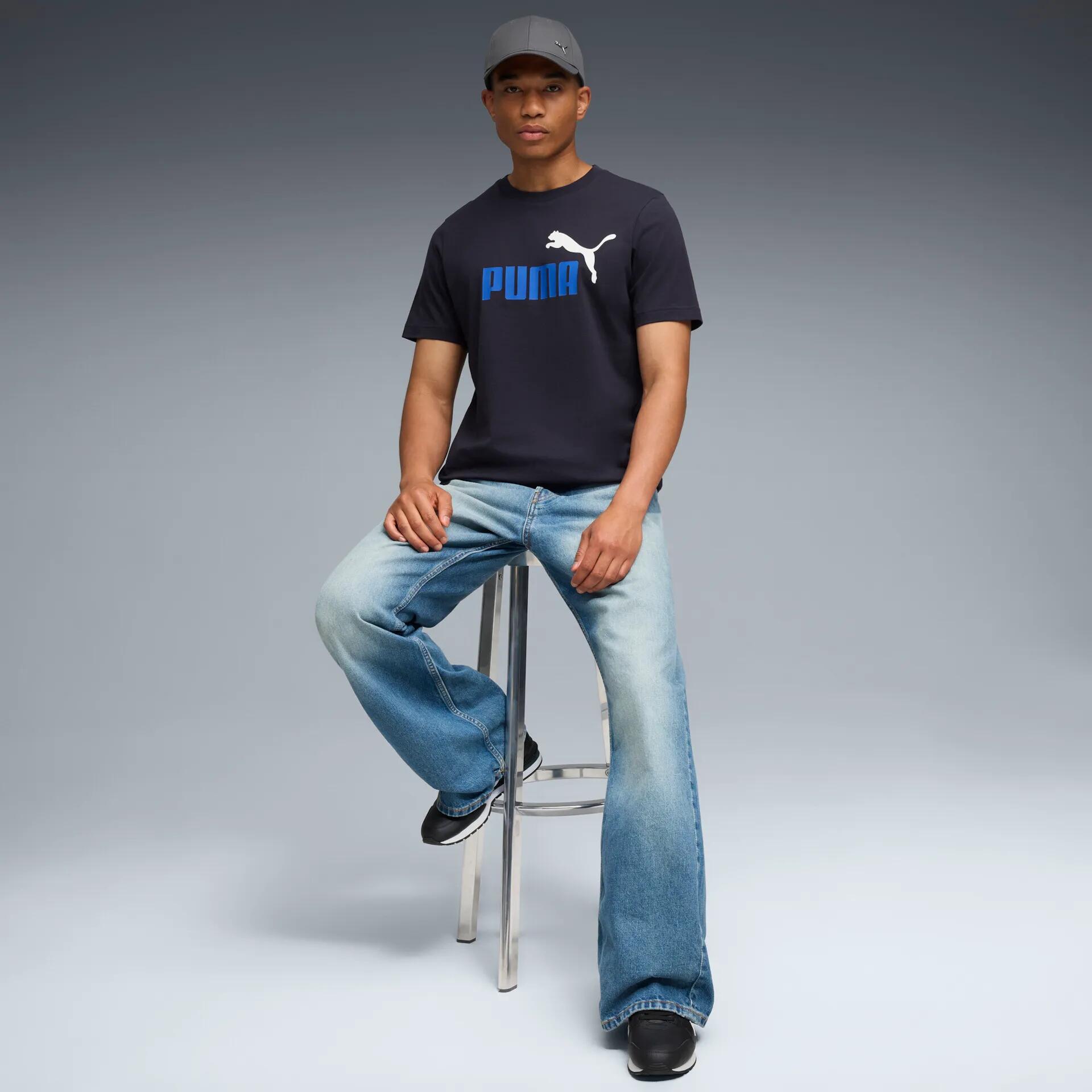 Essentials 2 Colour No. 1 Logo T-Shirt Herren PUMA 11/11