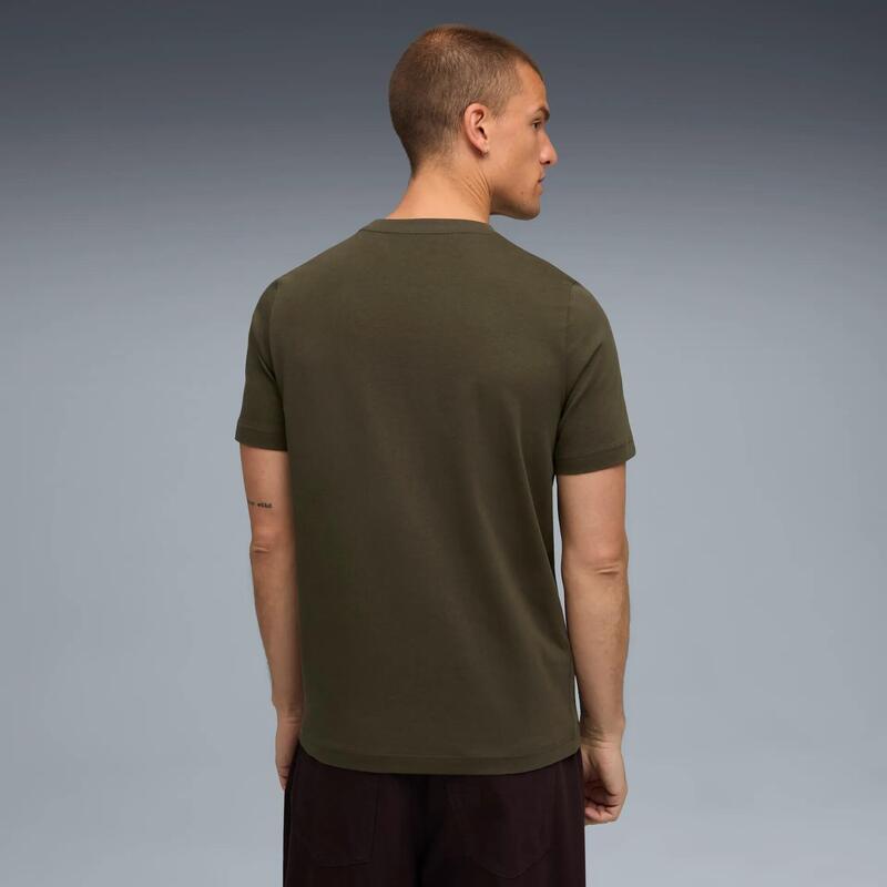 Tricou bărbați logo imprimat Essentials 2 Colour No. 1, negru PUMA