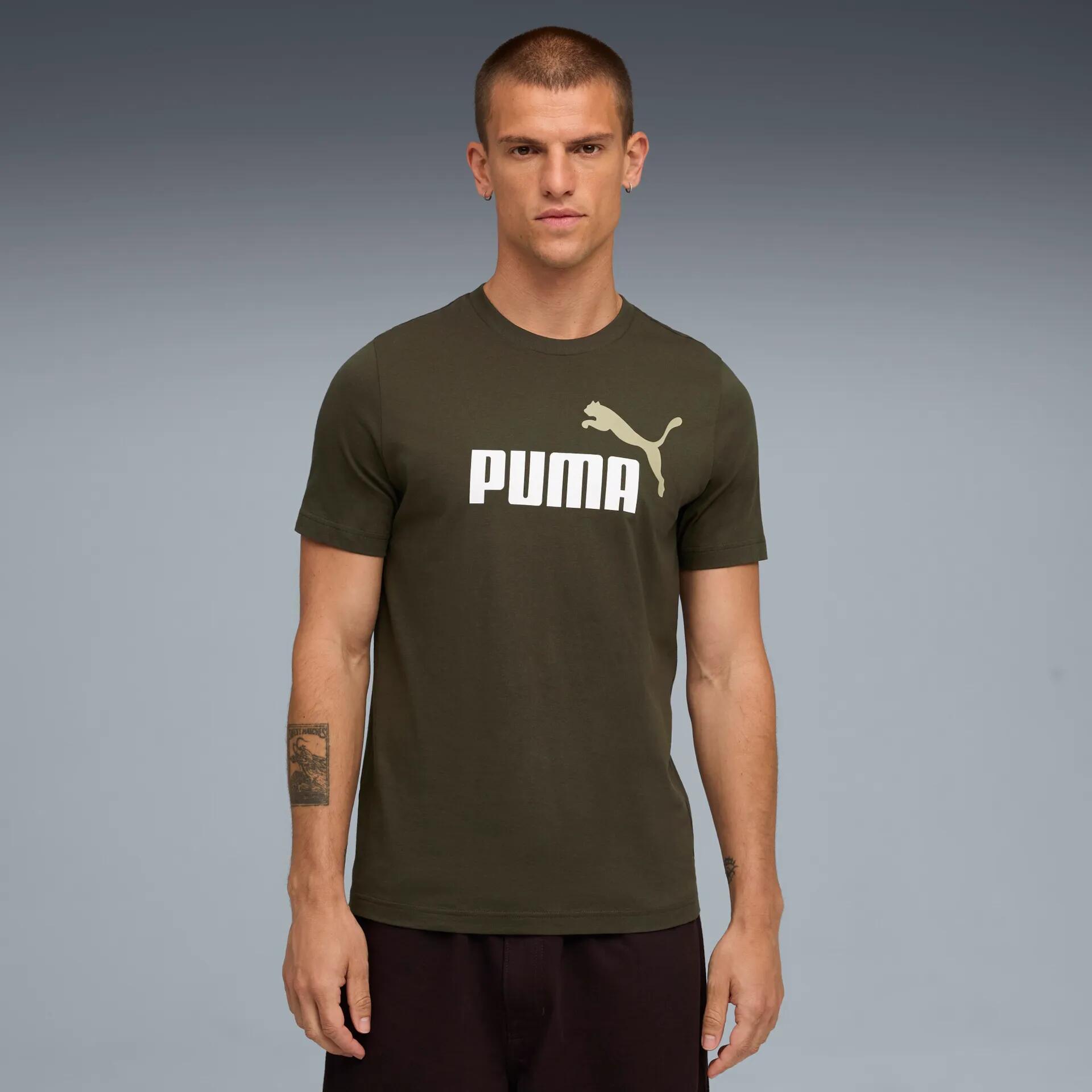 Męska koszulka Essentials z dwukolorowym logo No. 1 PUMA 9/11