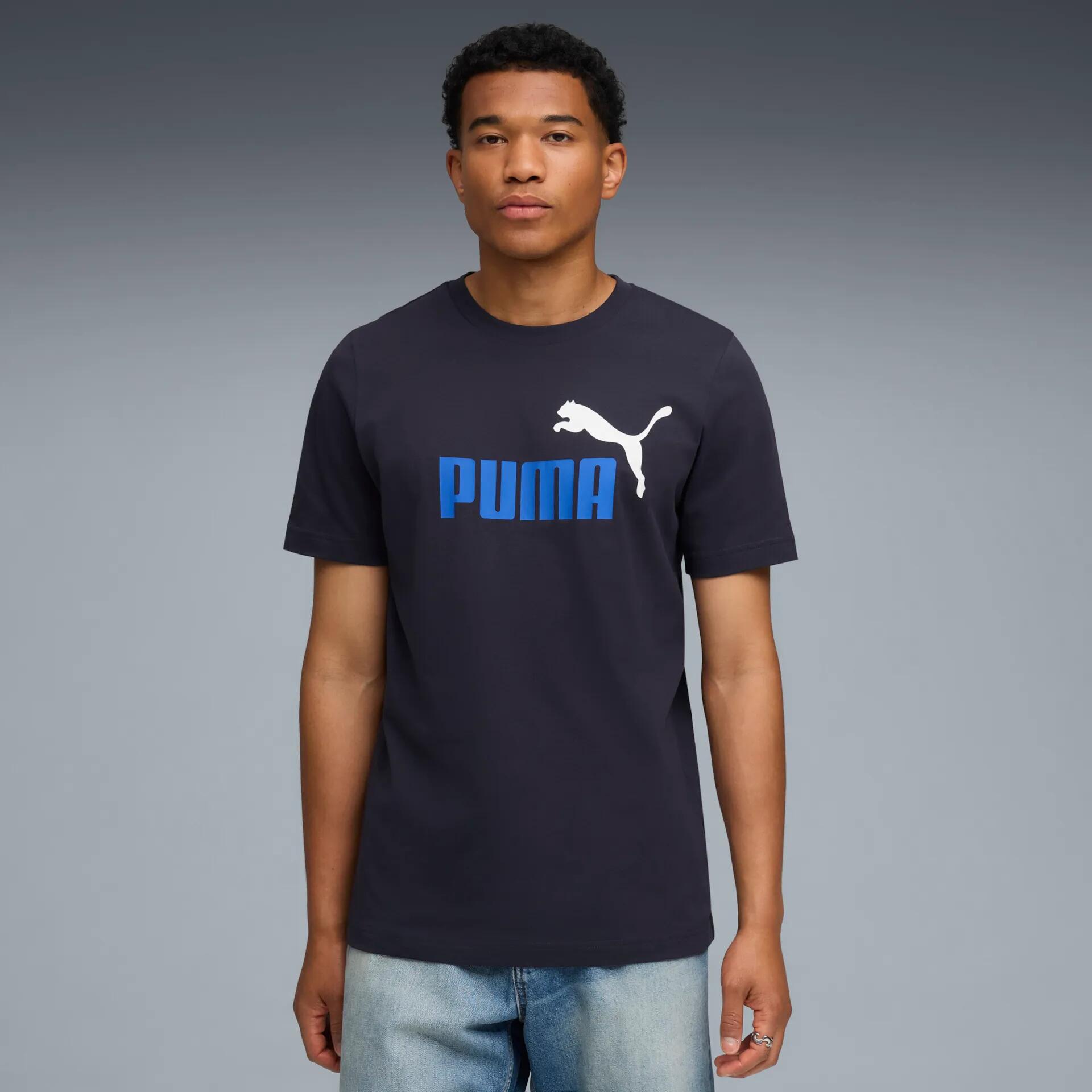 Essentials 2 Colour No. 1 Logo T-Shirt Herren PUMA 9/11