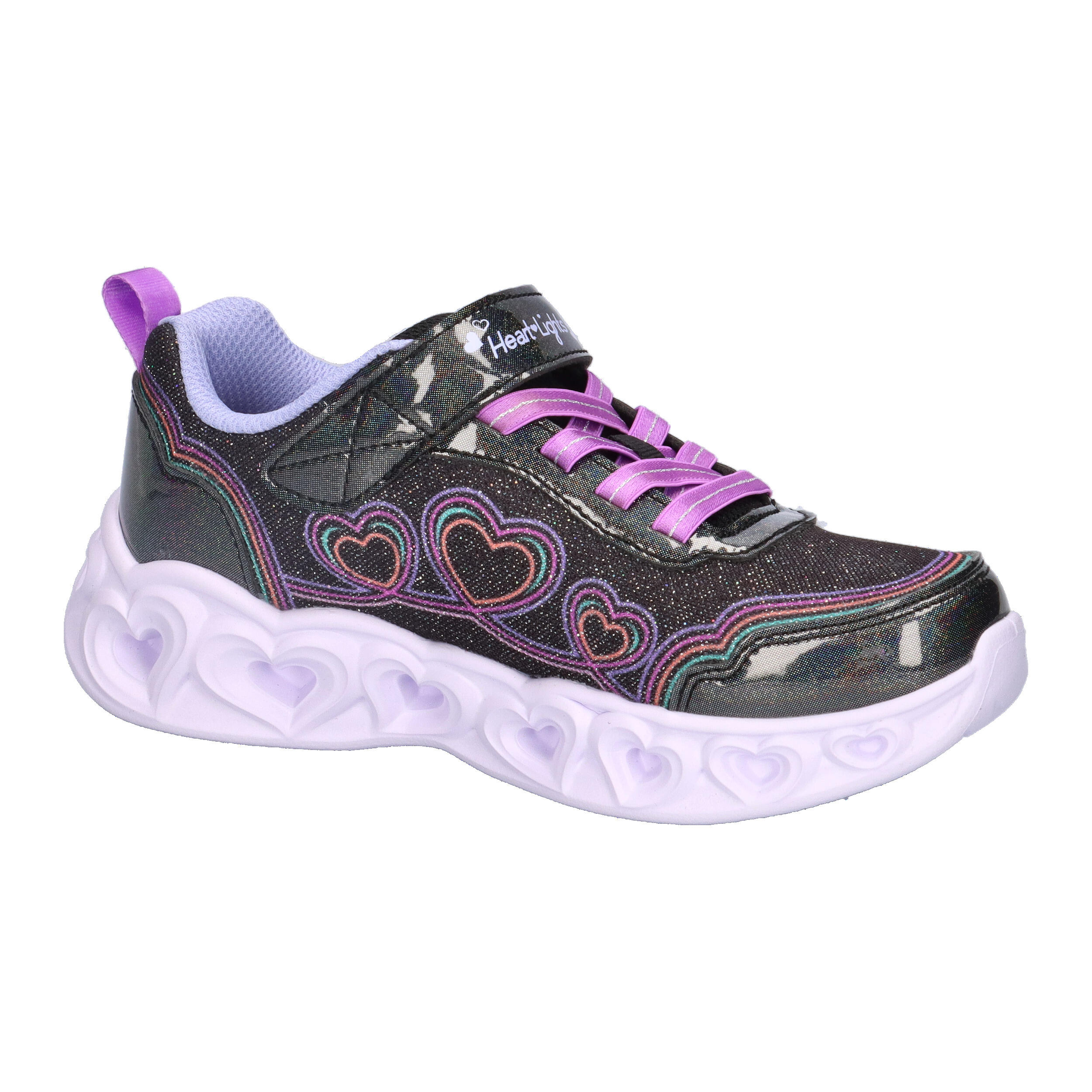 Buty SKECHERS 303736LCS HEART LIGHTS Czarny 8/15