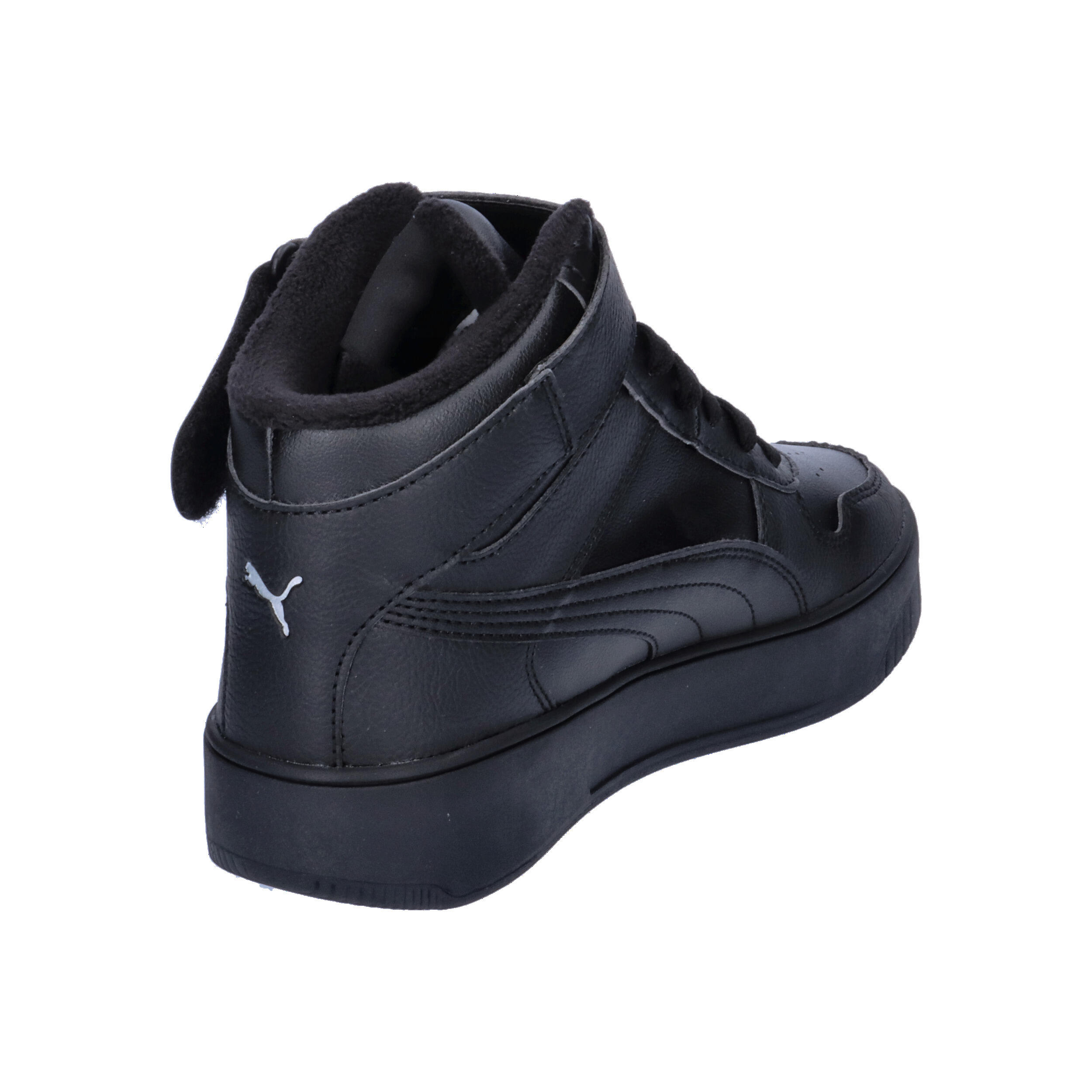 Sneakers mi-hautes Carina Street WTR Femme PUMA Black Silver Metallic 14/15