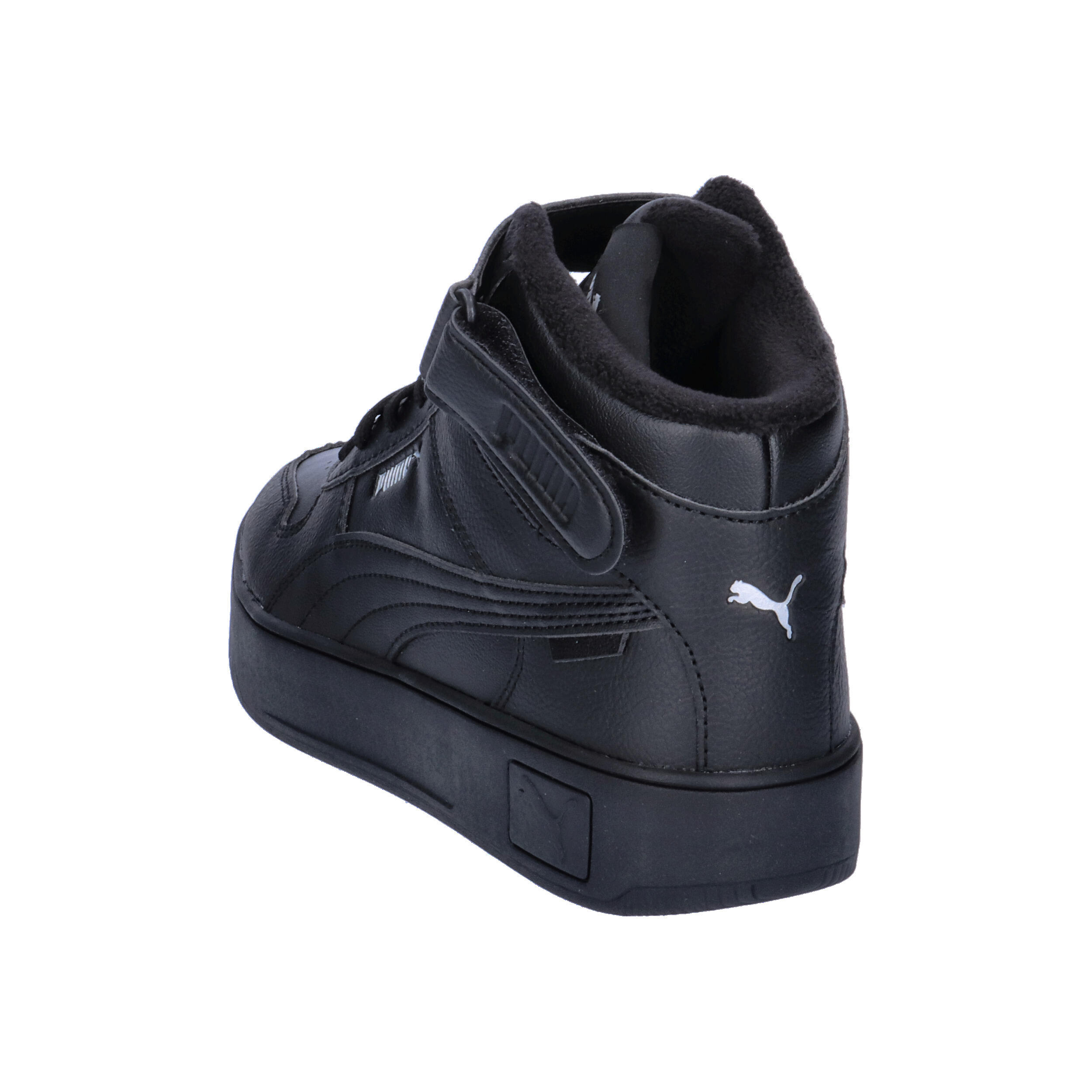 Sneakers mi-hautes Carina Street WTR Femme PUMA Black Silver Metallic 12/15