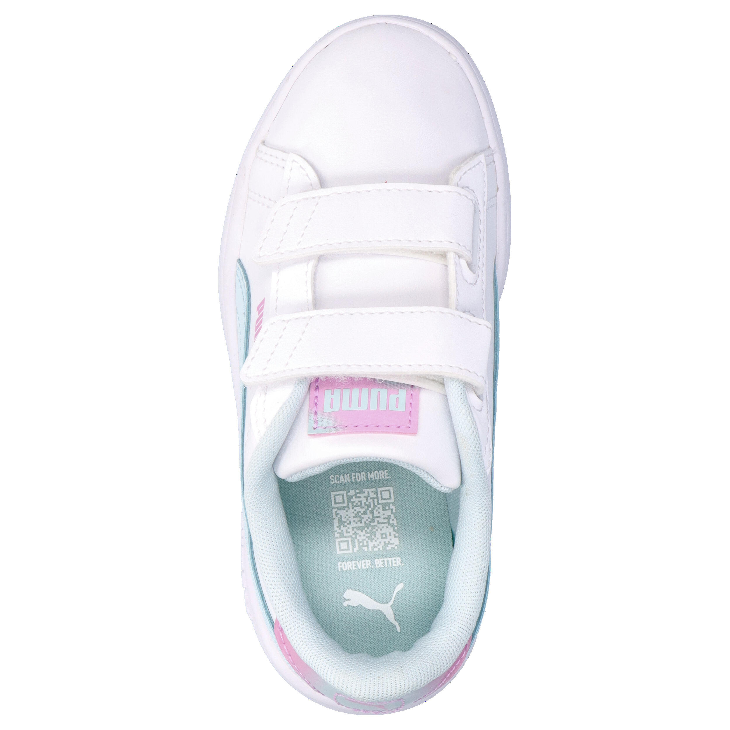 Puma Mädchen Sneaker Smash 3.0 Faded Glow V PS 408383 5/15