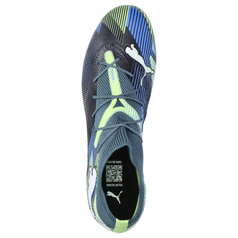 Ghete de fotbal FUTURE 7 MATCH MG PUMA Gray Skies White Fizzy Apple Yellow