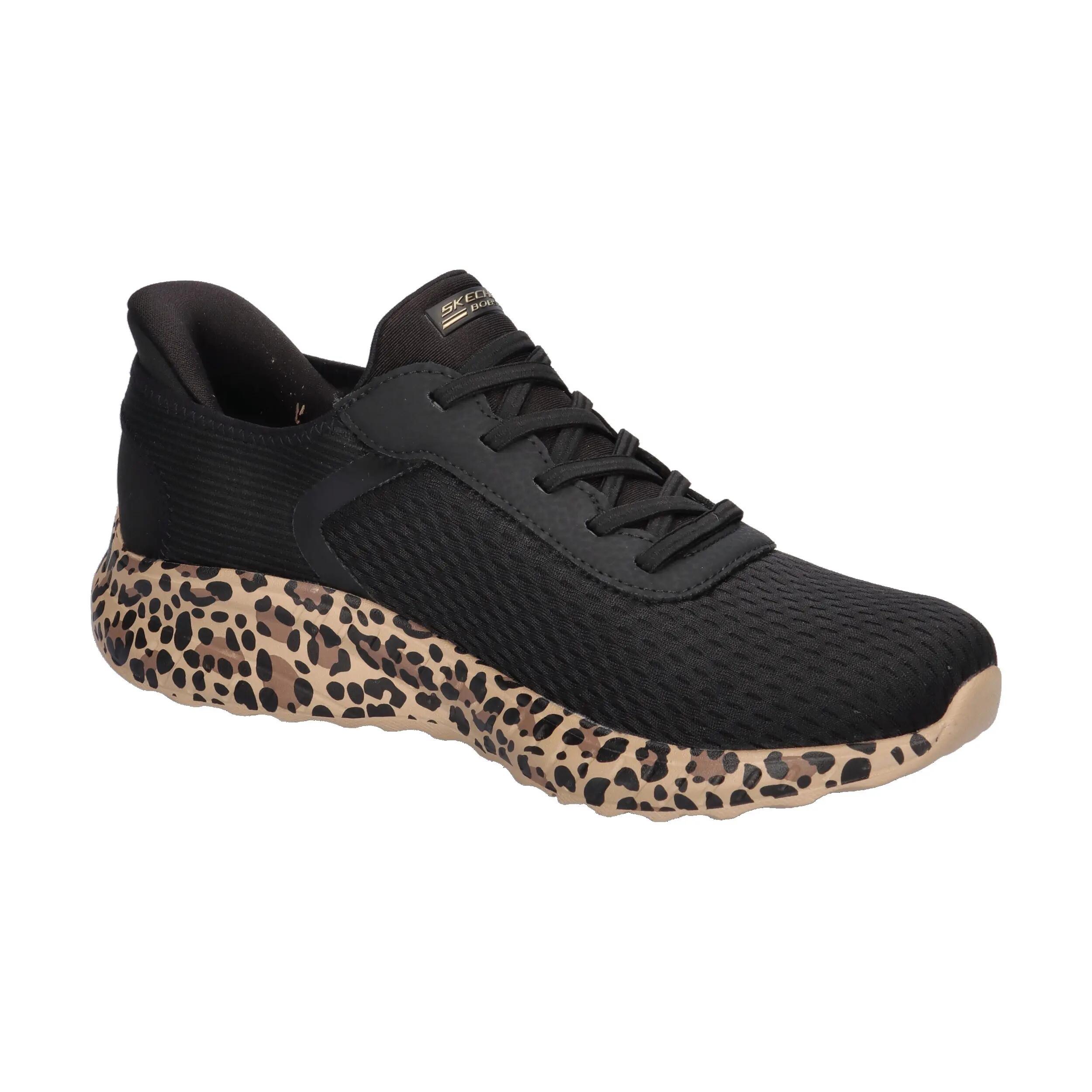 Skechers Damen Slip-ins BOBS Sport Squad Chaos Daily Prowl 117246 BLK 8/15