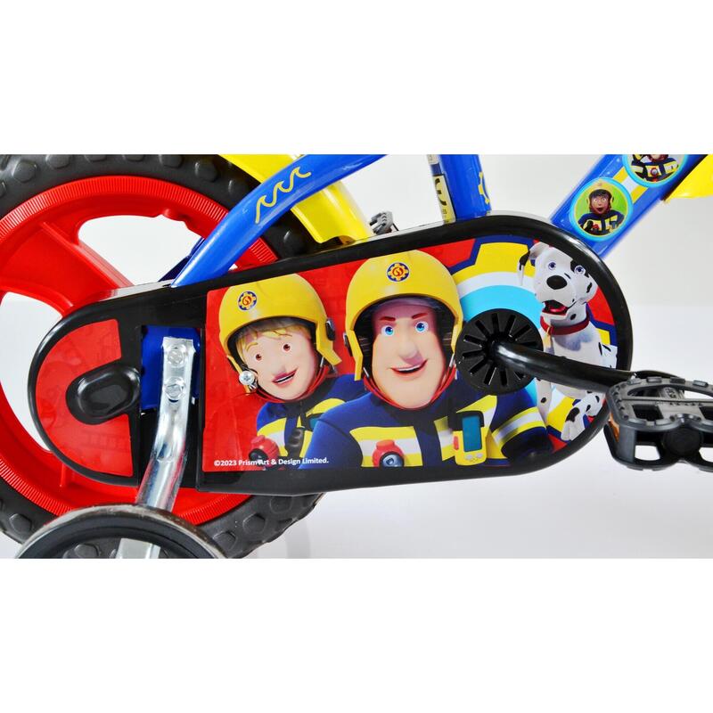 Bicicleta pentru copii Fireman Sam DB-612L-SIP Dino Bikes, 12 inch