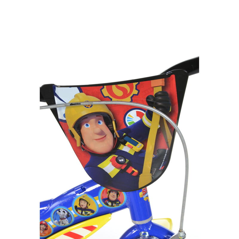 Bicicleta pentru copii Fireman Sam DB-612L-SIP Dino Bikes, 12 inch