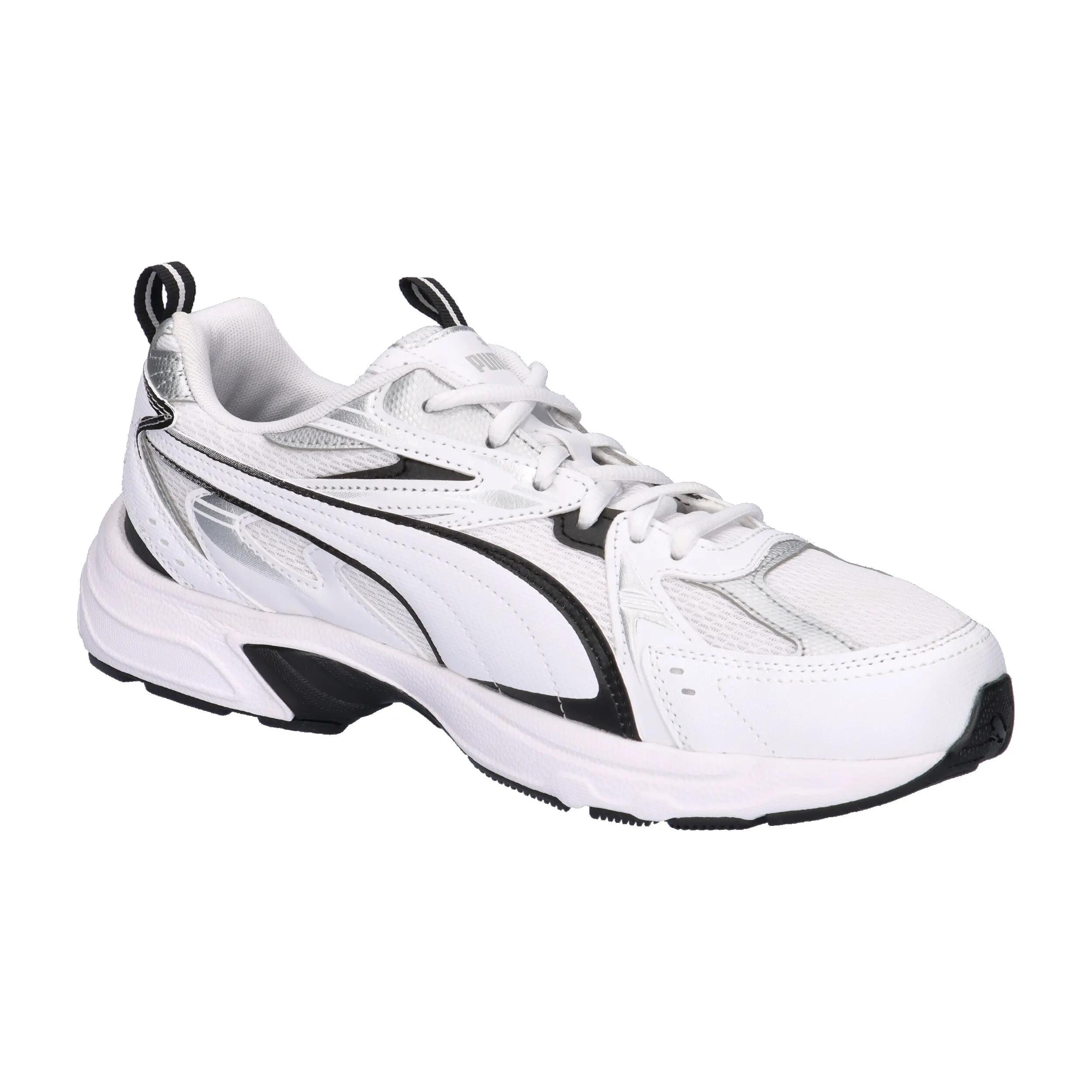 Puma Milenio tech Sneaker Sportschuhe Schuhe Unisex 402623 01 Weiß 8/14