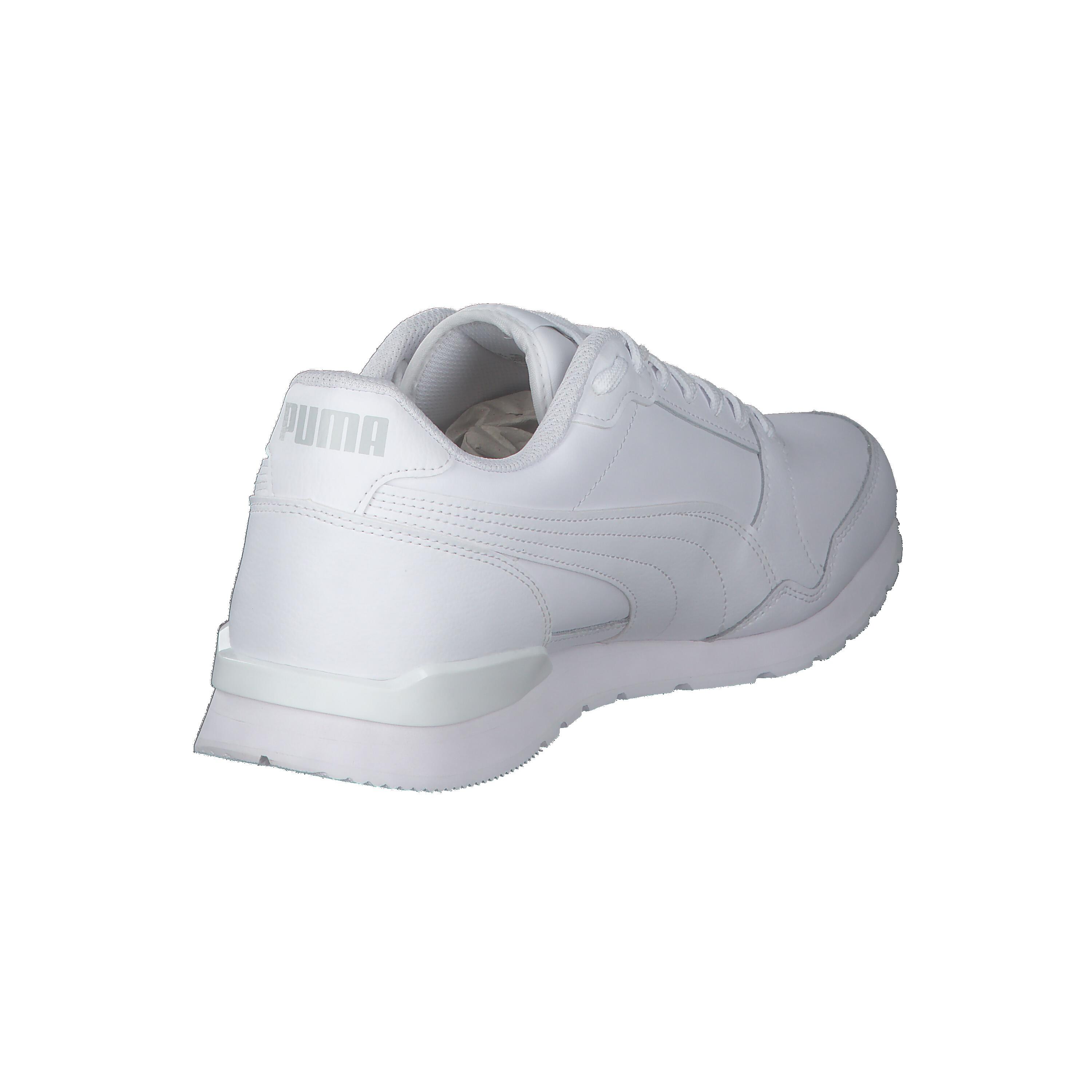 Sneakers en cuir ST Runner v3 PUMA White Gray Violet 13/14