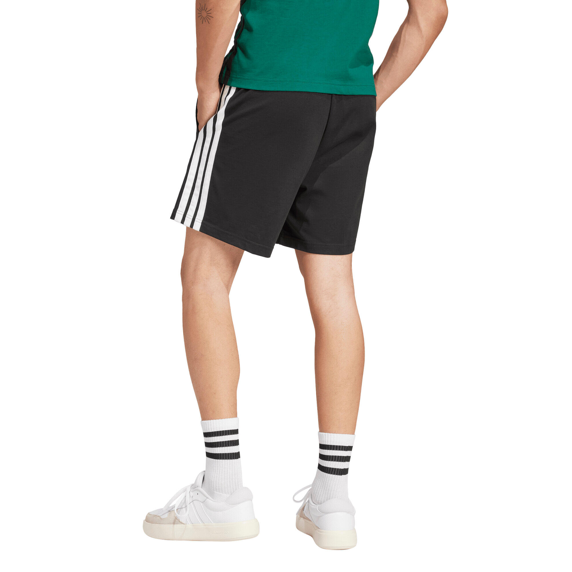 Calções em Jersey Simples 3-Stripes Essentials 7/7