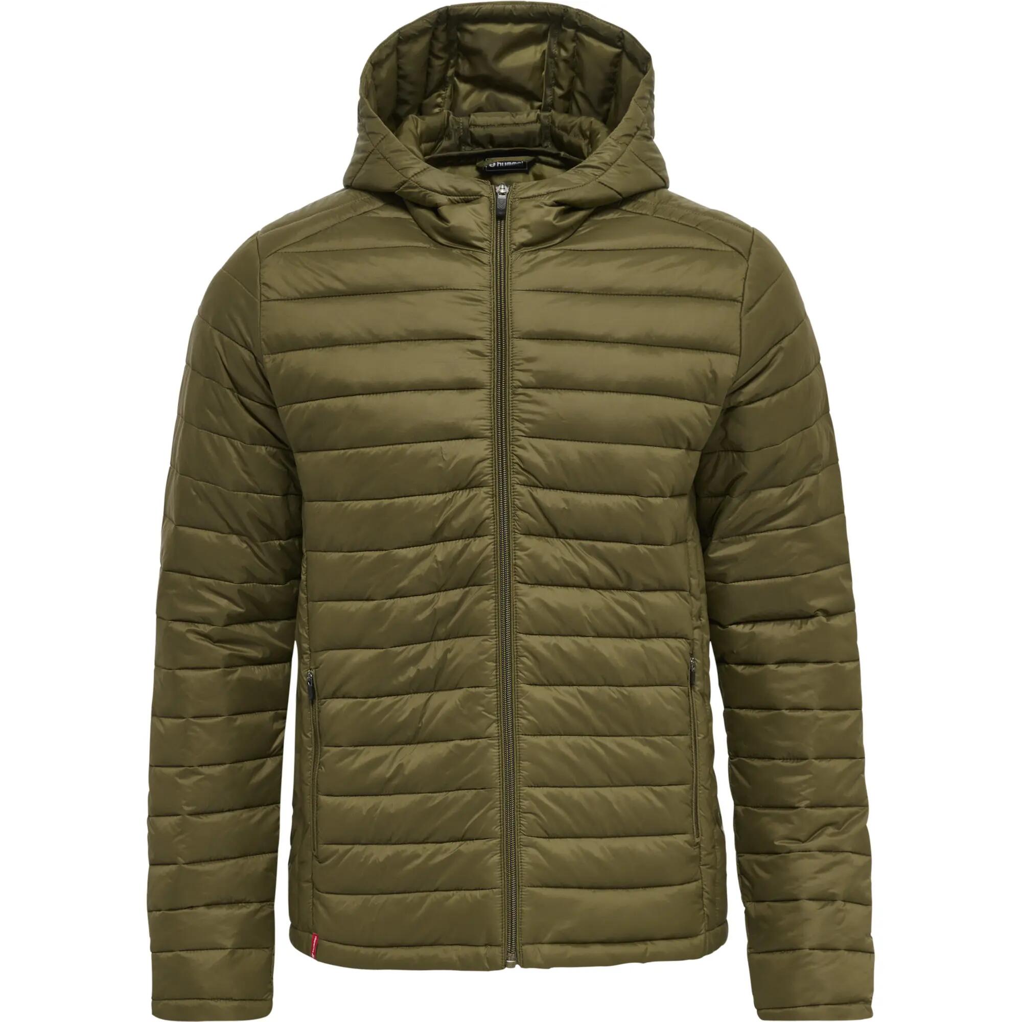 Hooded Puffer Jacket Hummel Red 11/12