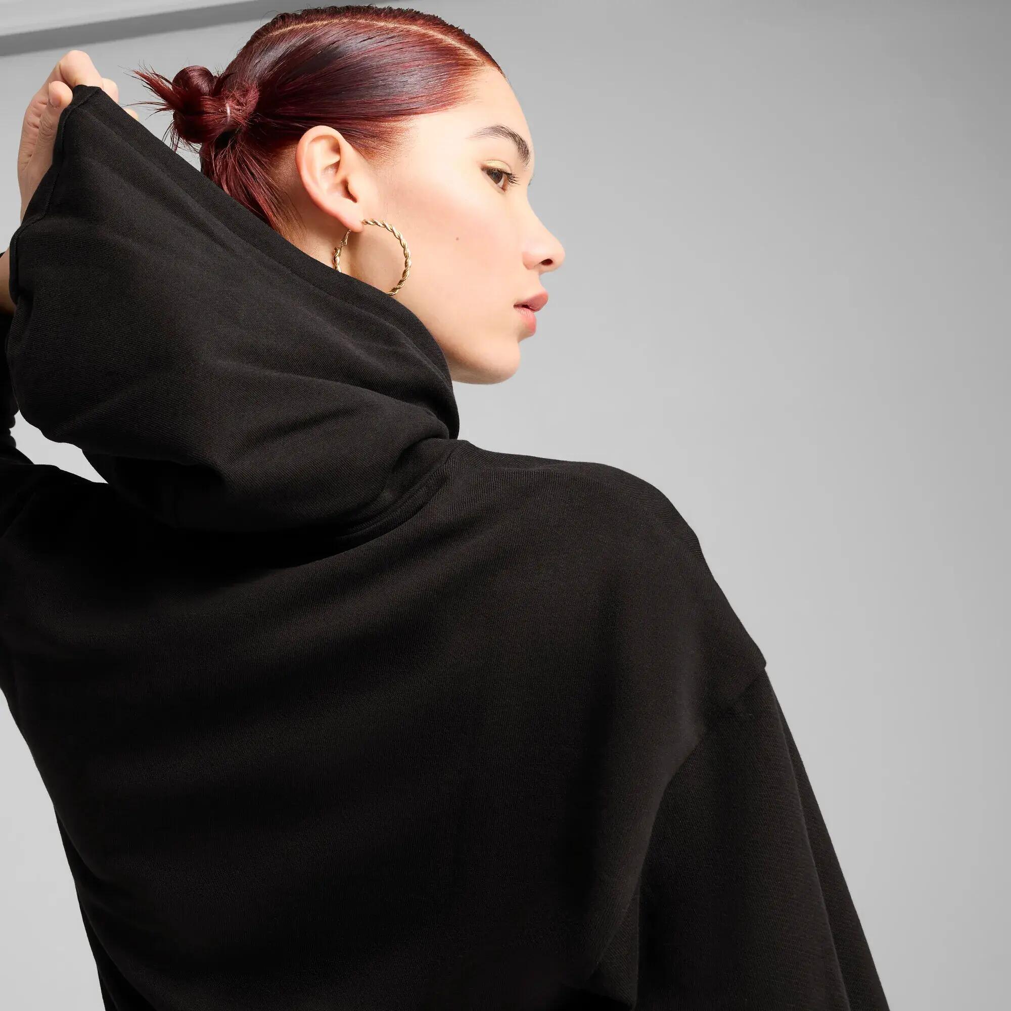 ESS ELEVATED Bequemer Hoodie Damen PUMA Black 10/13