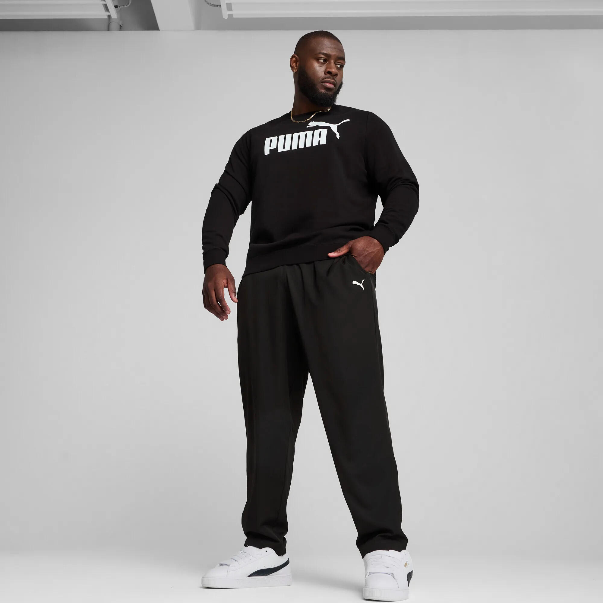 Sweat Motif/style Logo ESS NO.1 Homme (Noir) 11/13