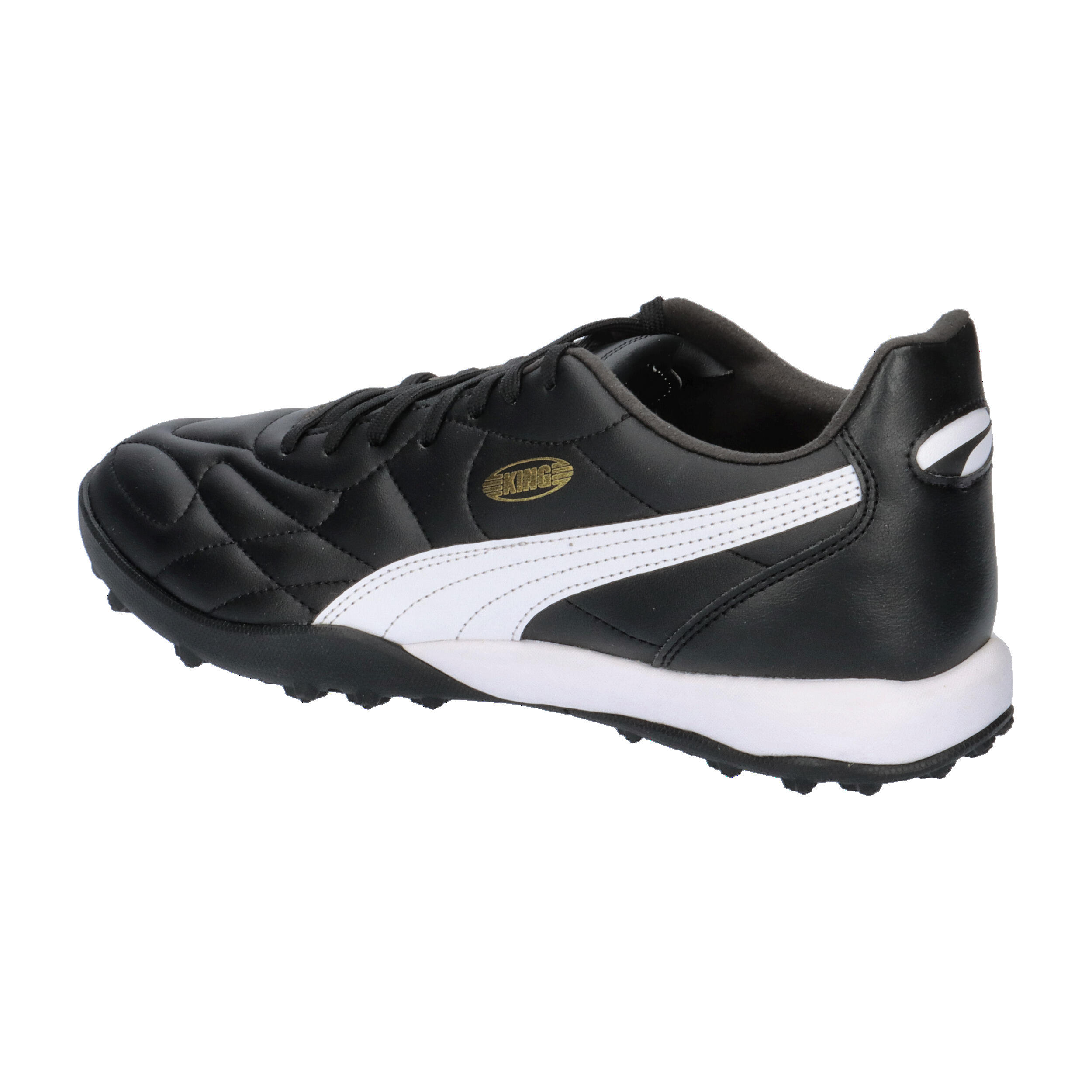 Botas de fútbol KING TOP TT PUMA Black White Gold 11/15