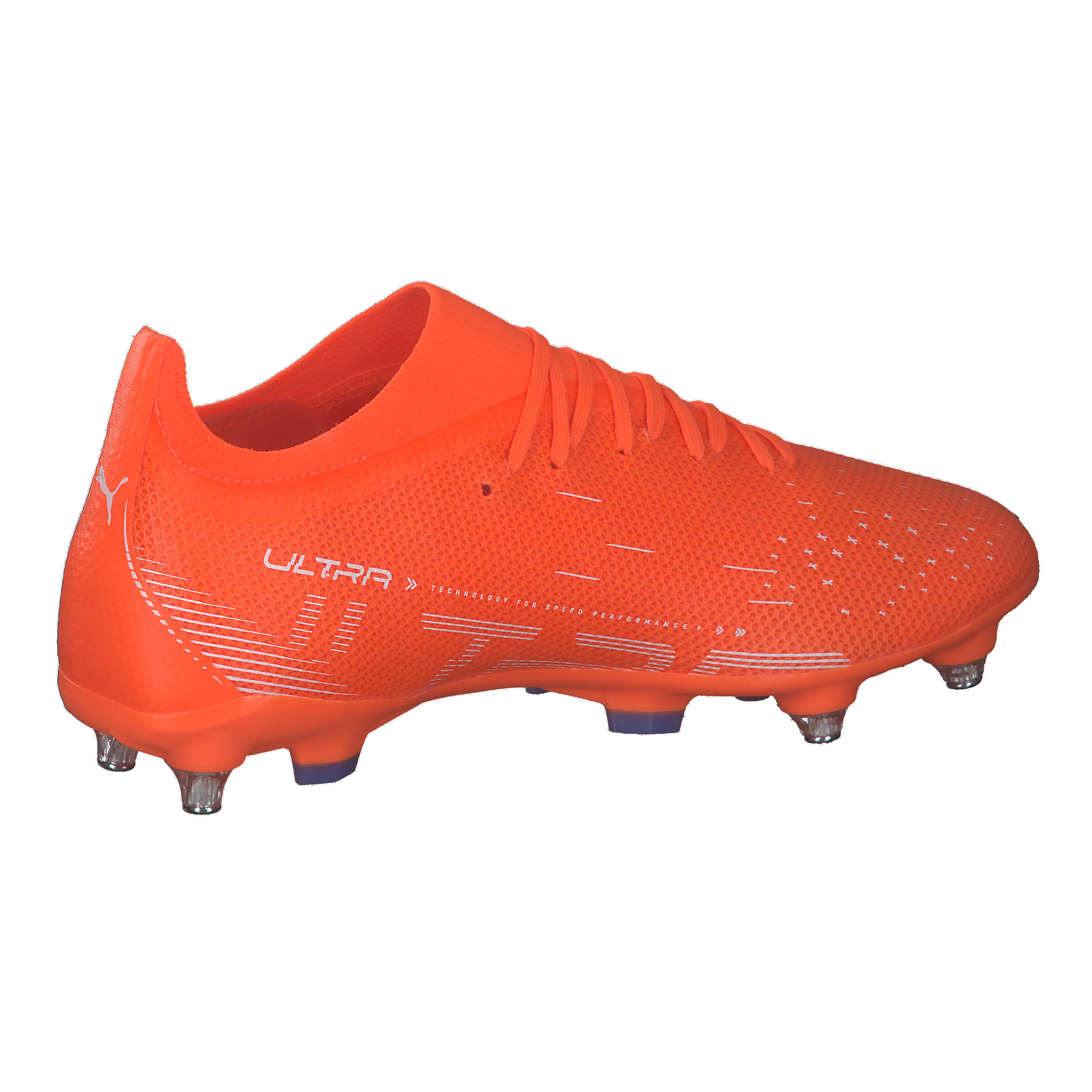 Botas de fútbol Hombre ULTRA Match MxSG PUMA Ultra Orange White Blue Glimmer 15/15