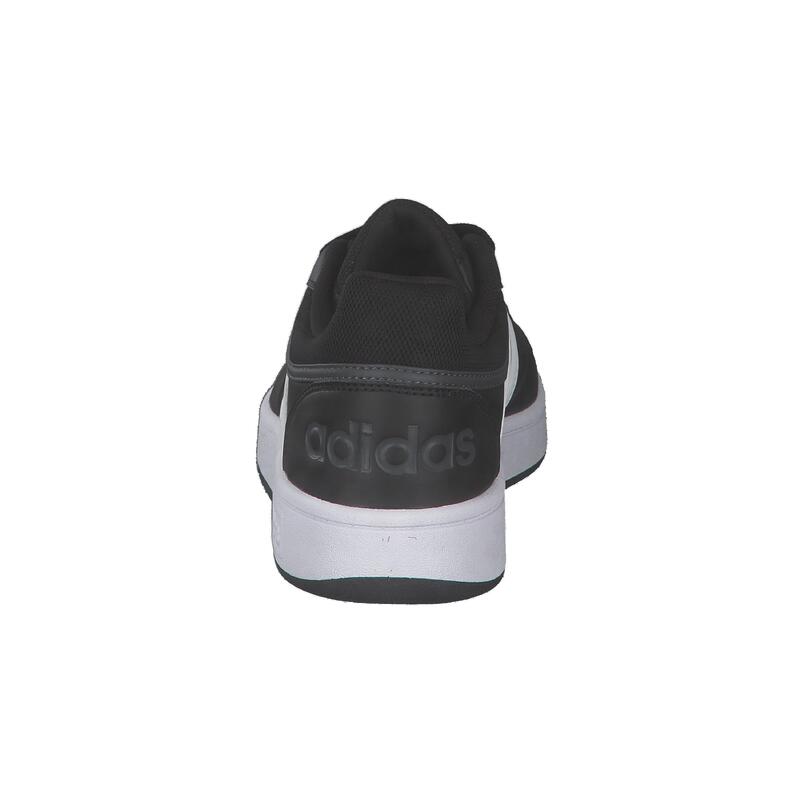 Pantofi adidas Hoops 3.0 din piele neagră eleganți