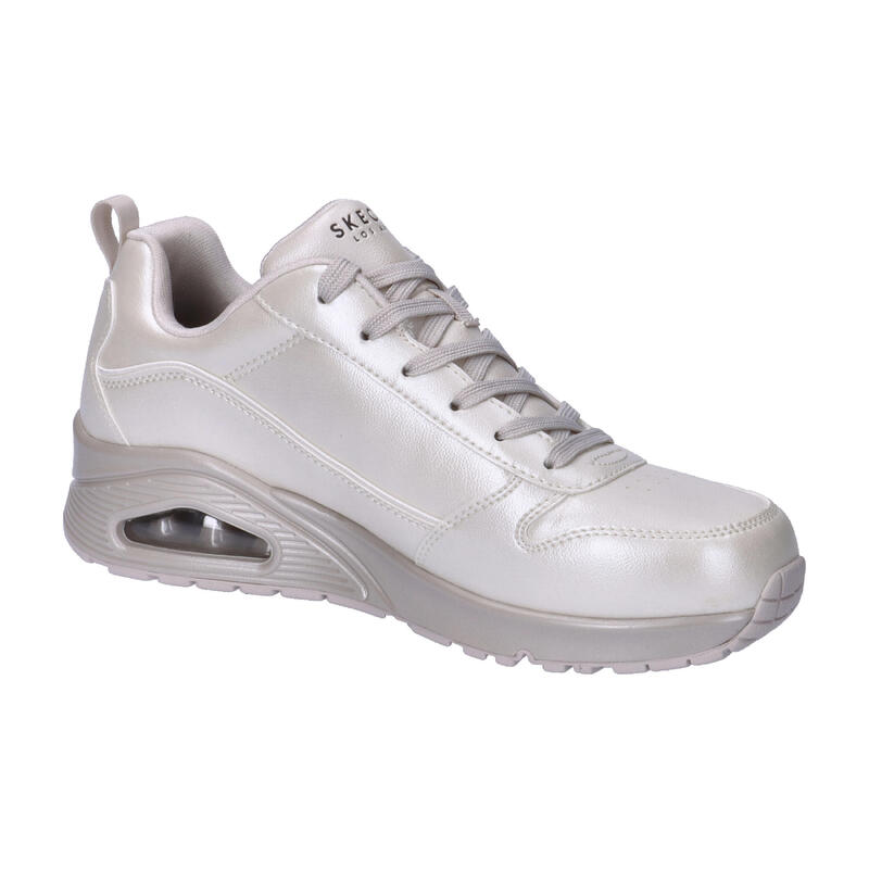 Pantofi Sport Skechers Model Uno - Galactic Gal Culoare Alb