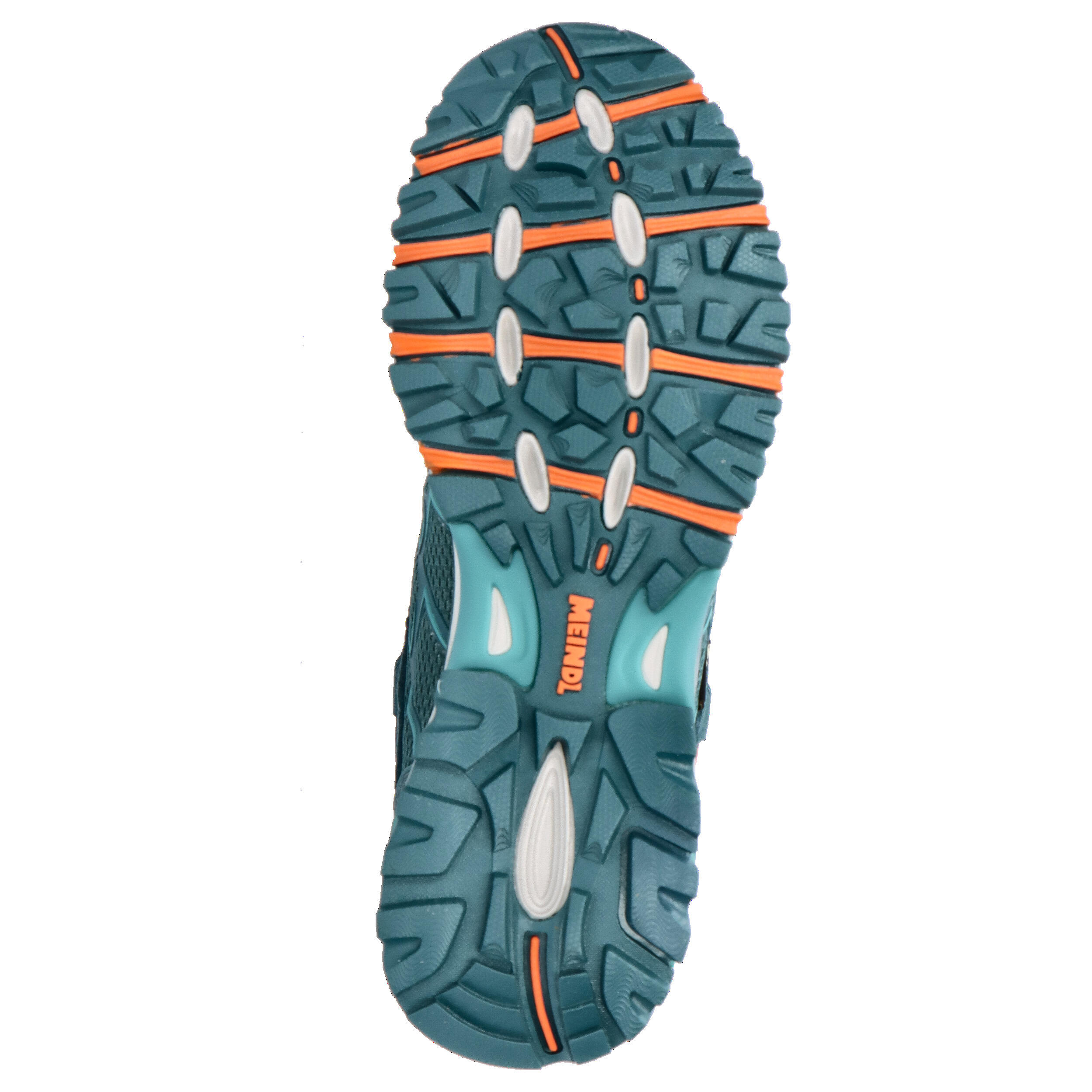 MEINDL botas de caminhada Caribe Lady GTX esmeralda/laranja 6/15