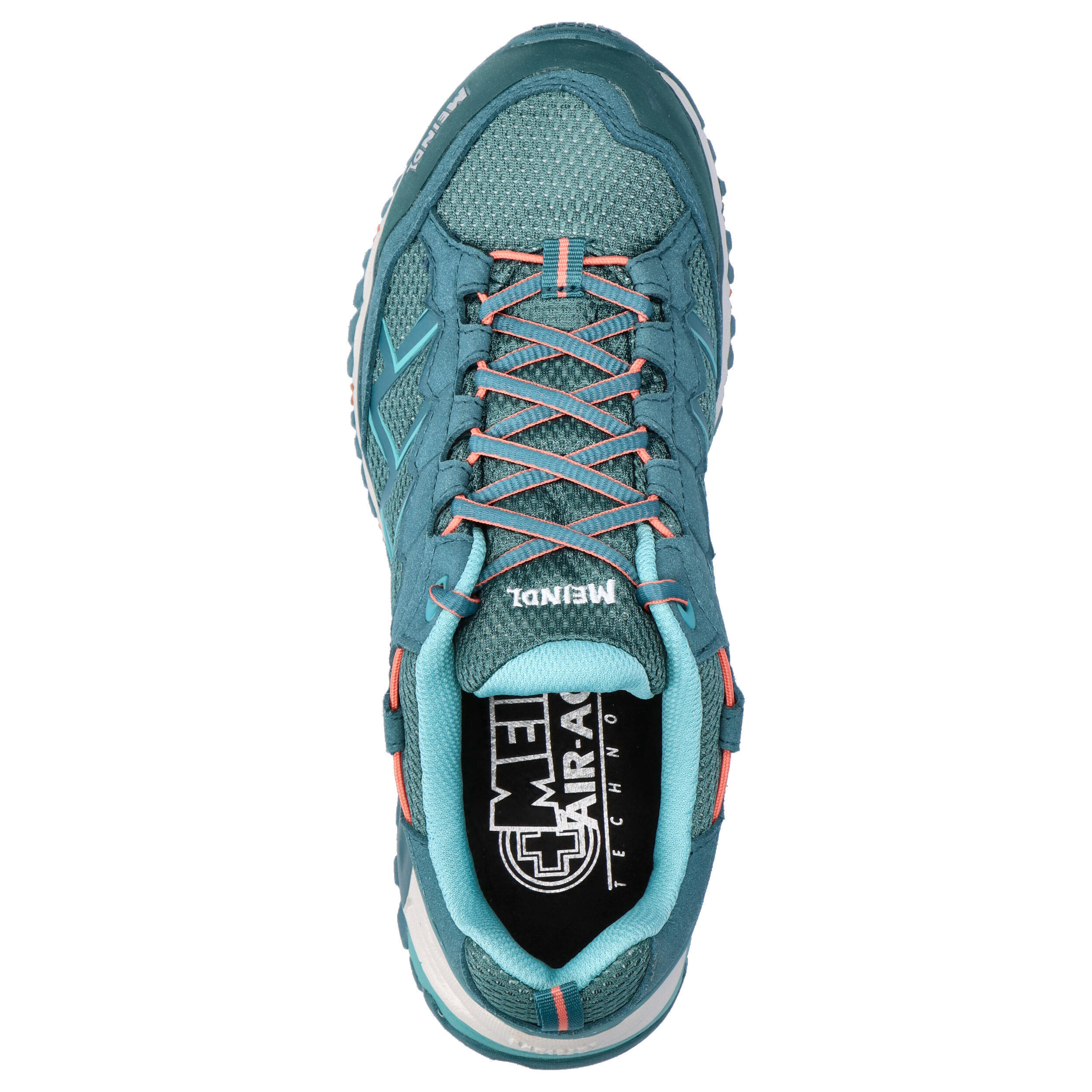 MEINDL botas de caminhada Caribe Lady GTX esmeralda/laranja 5/15