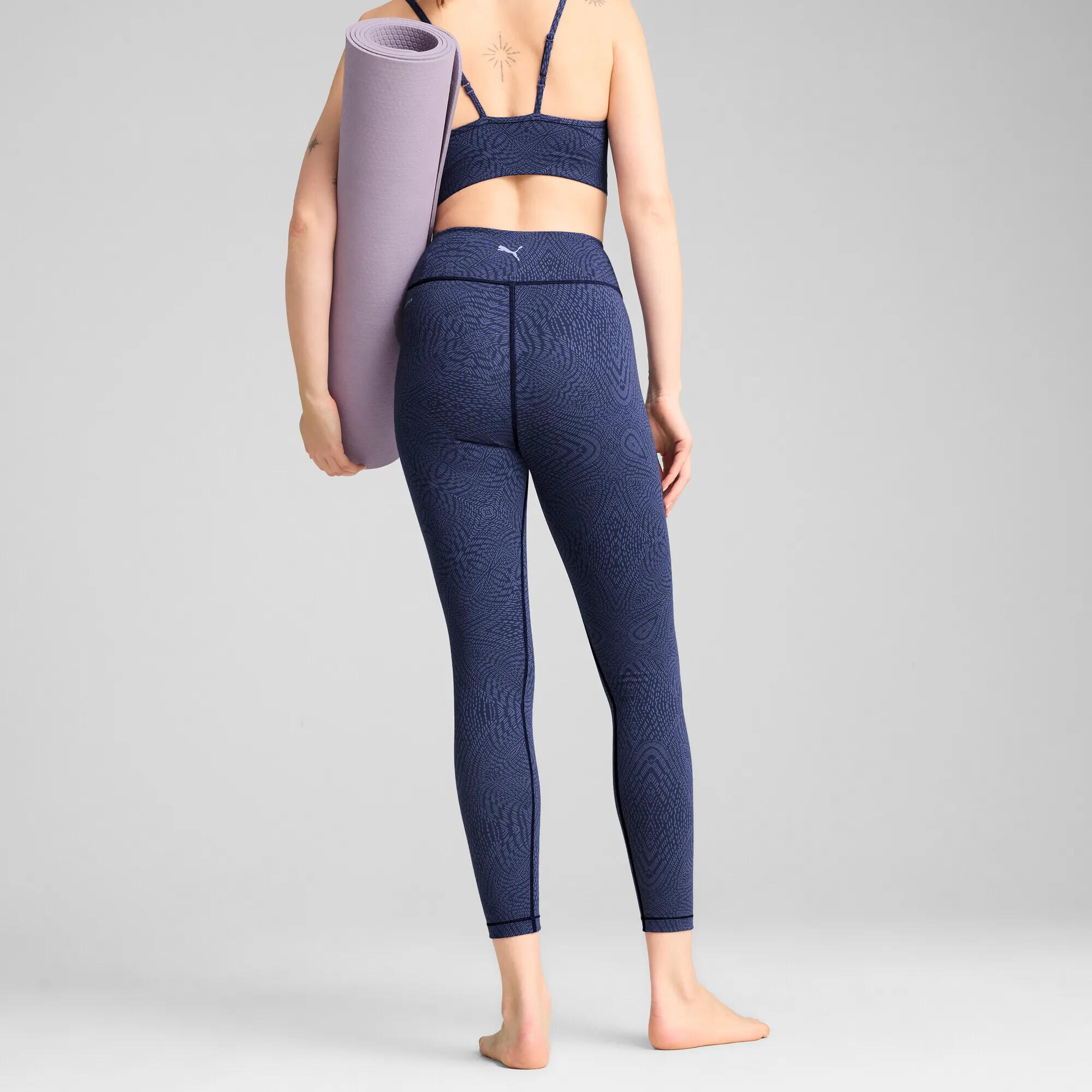 MOVE CLOUDSPUN Hochgeschnittene-7/8 Leggings Damen PUMA Blue Crystal 12/13