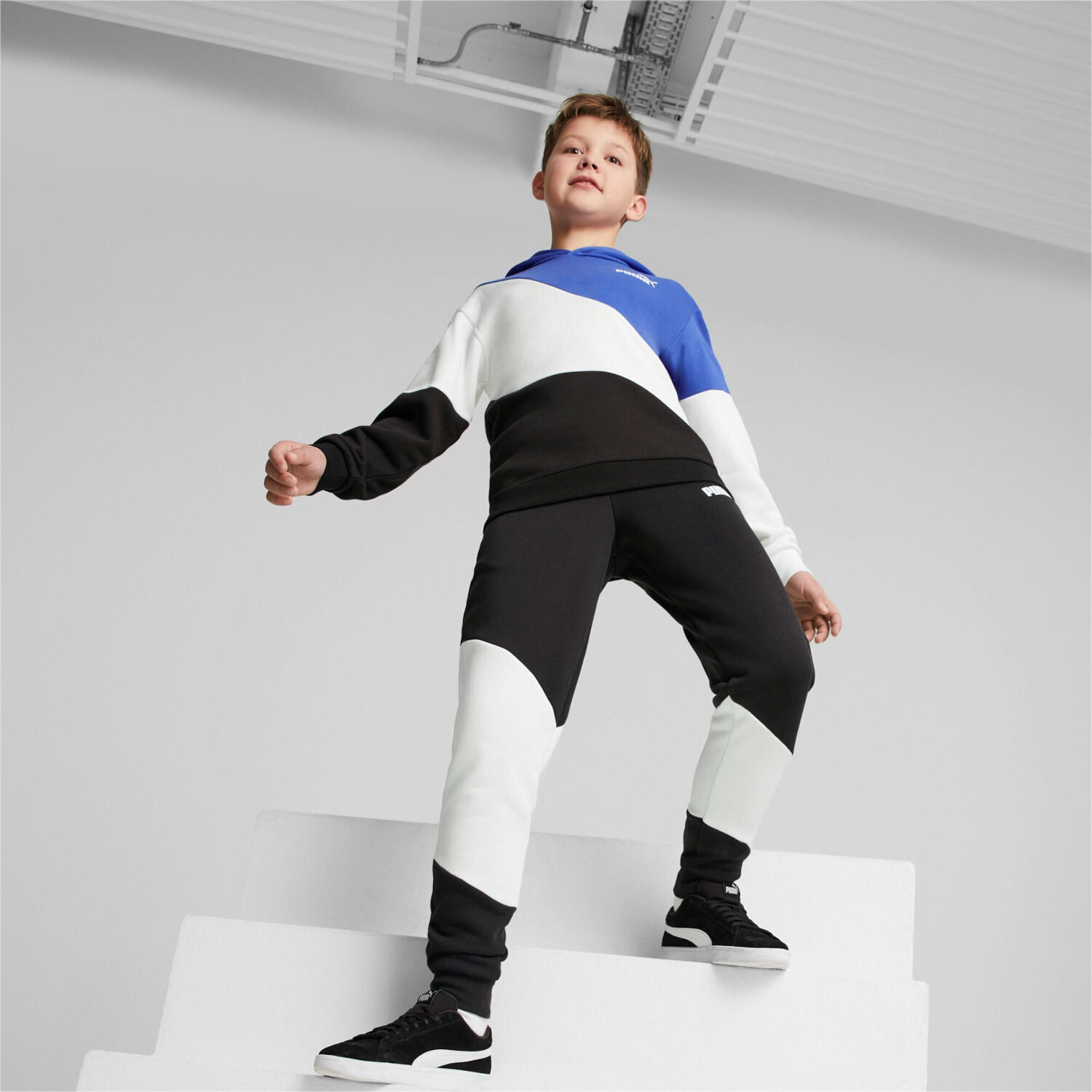 Power Cat Jogginghose Jungen PUMA Black 8/9