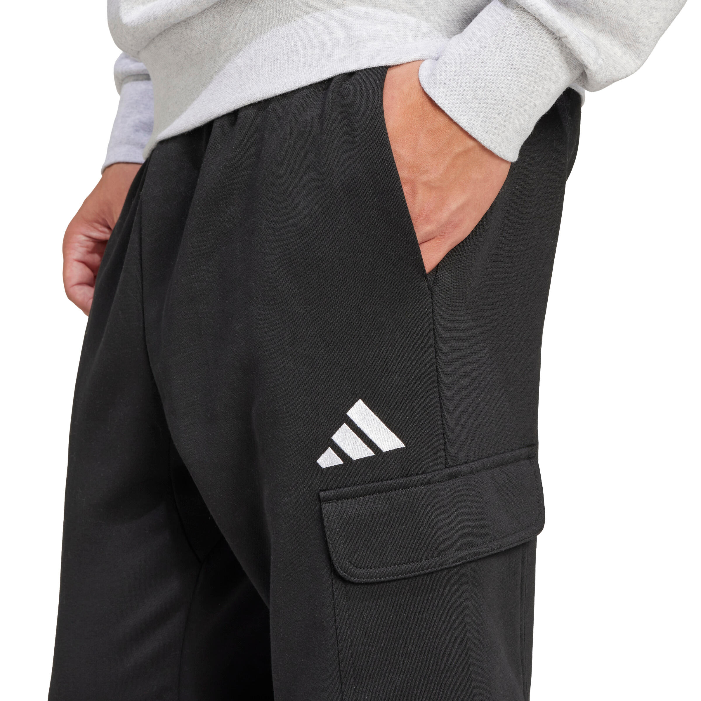 adidas Herren Trainingshose Essentials Feelcozy Fleece Cargohose 5/11