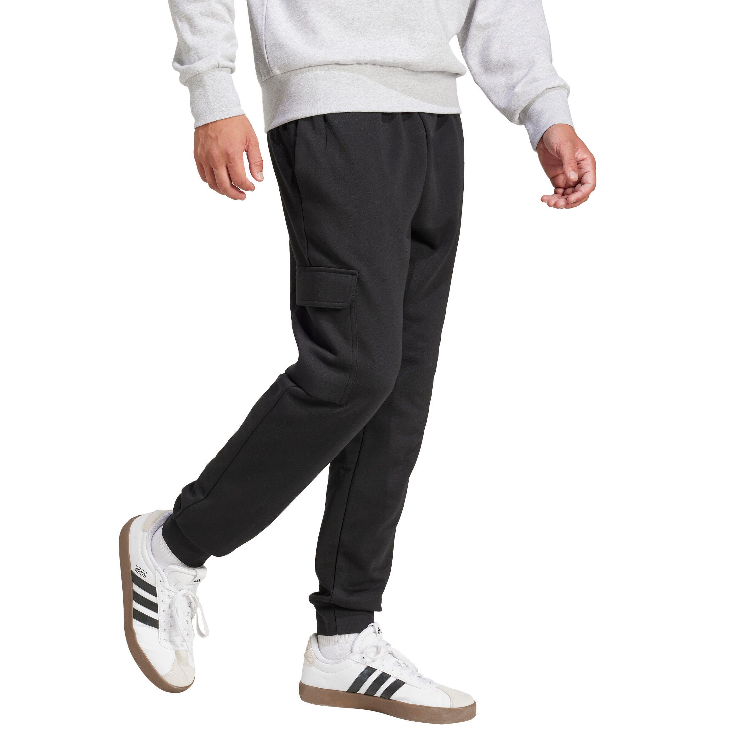 adidas Herren Trainingshose Essentials Feelcozy Fleece Cargohose 3/11