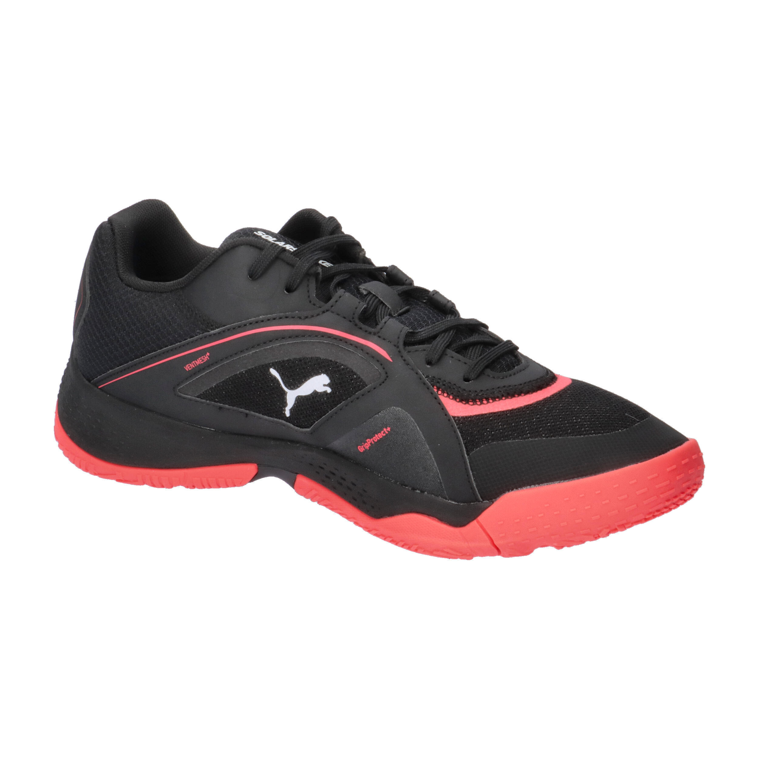 Solarstrike II indoorsportschoenen PUMA Black Fire Orchid White Red 8/15