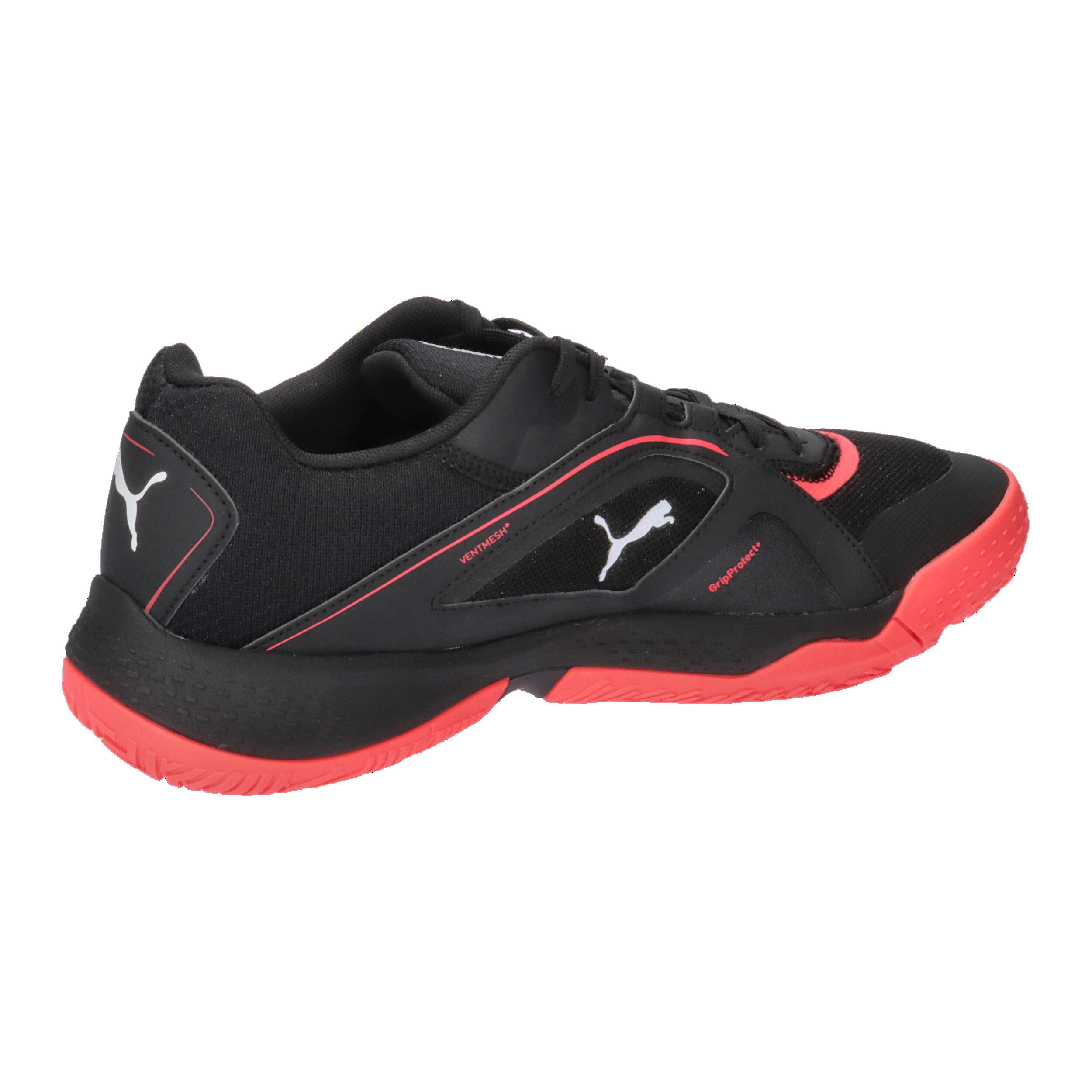 Solarstrike II indoorsportschoenen PUMA Black Fire Orchid White Red 15/15